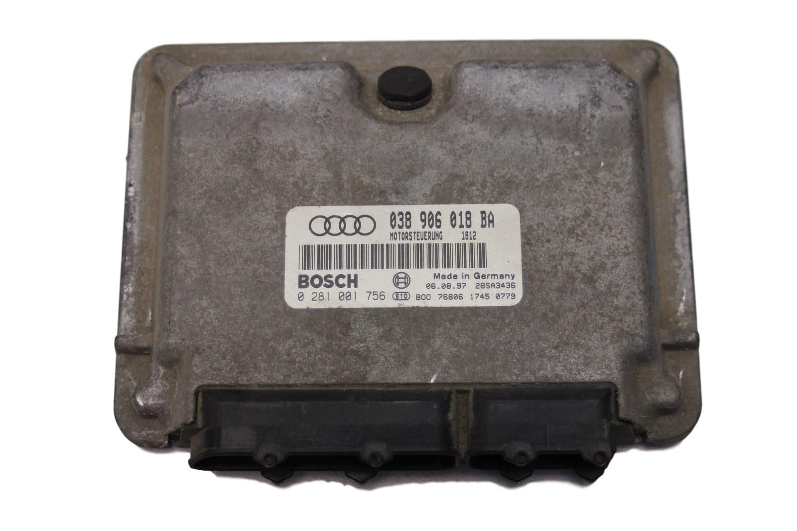 Řídicí Jednotka Motoru 038906018BA 0281001756 Audi main product photo