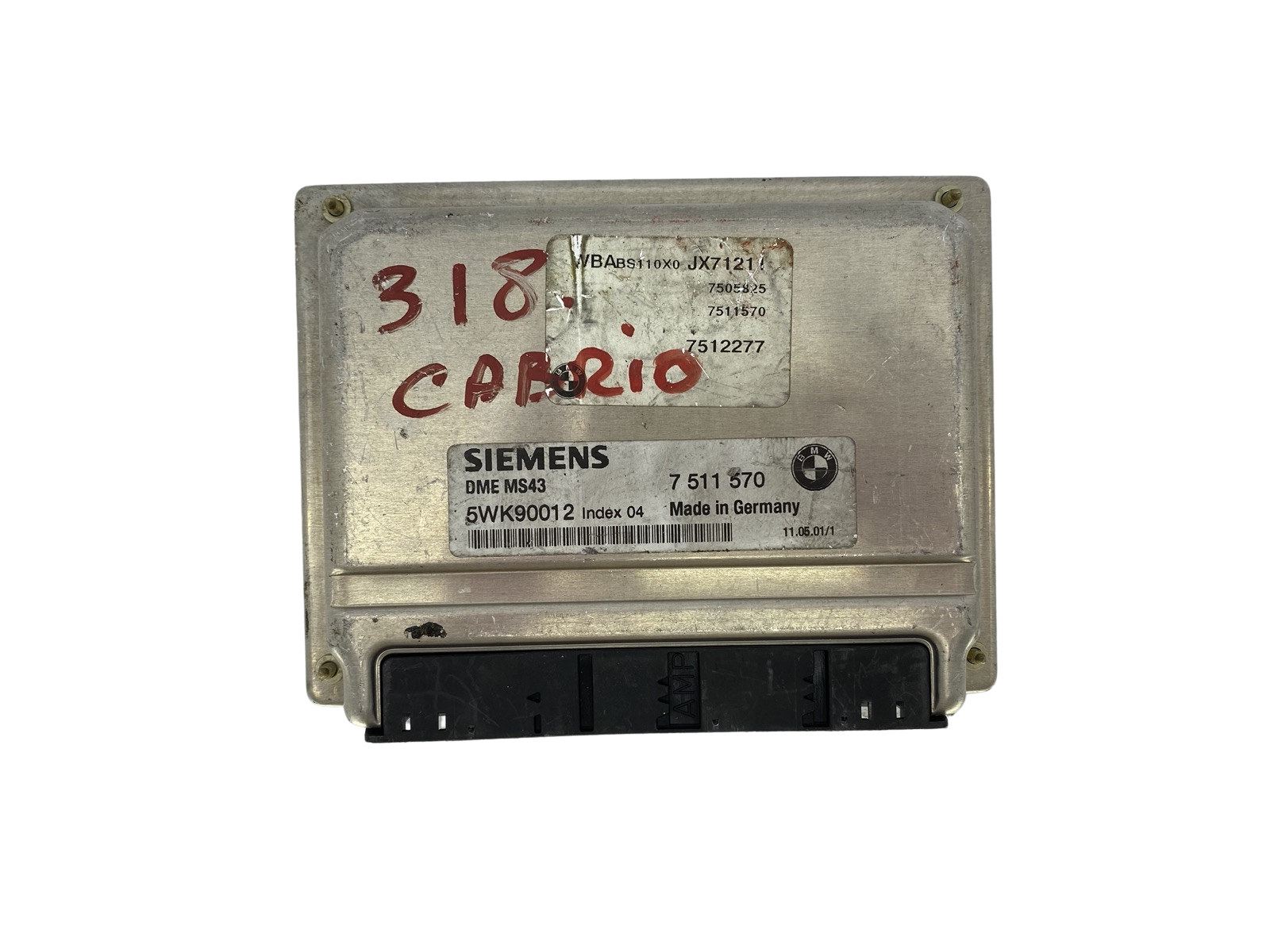 Blok Ovladačů 7511570 5WK90012 BMW Siemens 53860 main product photo