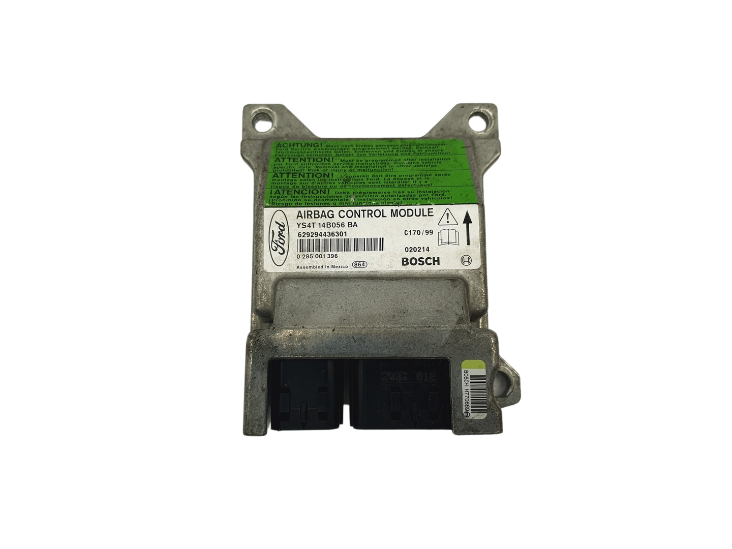 Blok Ovladačů 0285001396 YS4T14B056BA Ford Bosch 68872 main product photo