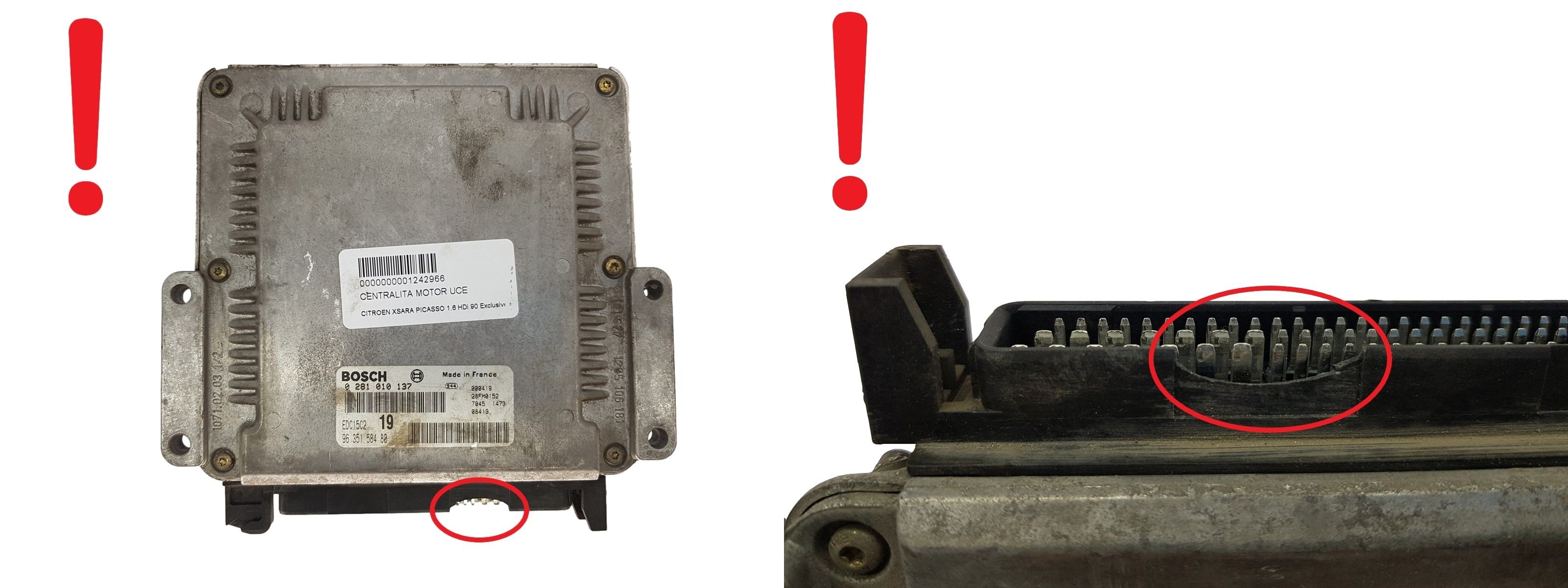 Blok Ovladačů 0281010137 9635158480 28FM0152 PSA Bosch 3234 main product photo