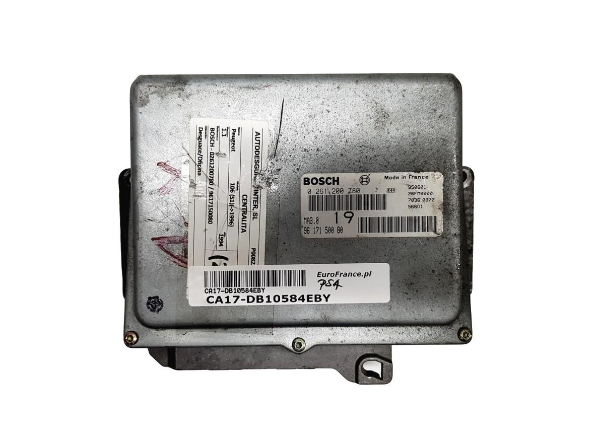 Blok Ovladačů 0261200780 9617150080 26FM0000 MA3.0 PSA Bosch 10584 main product photo