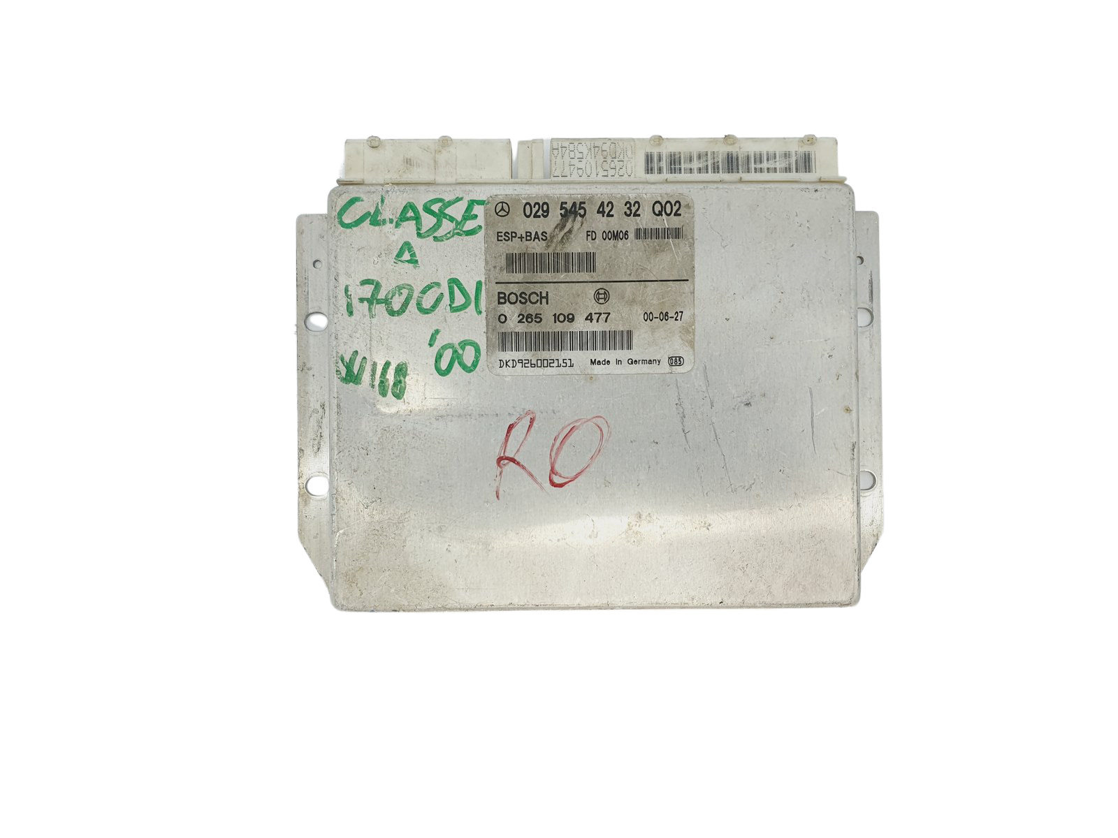 Blok Ovladačů Mercedes 0295454232Q02 0265109477 Bosch 41979 main product photo