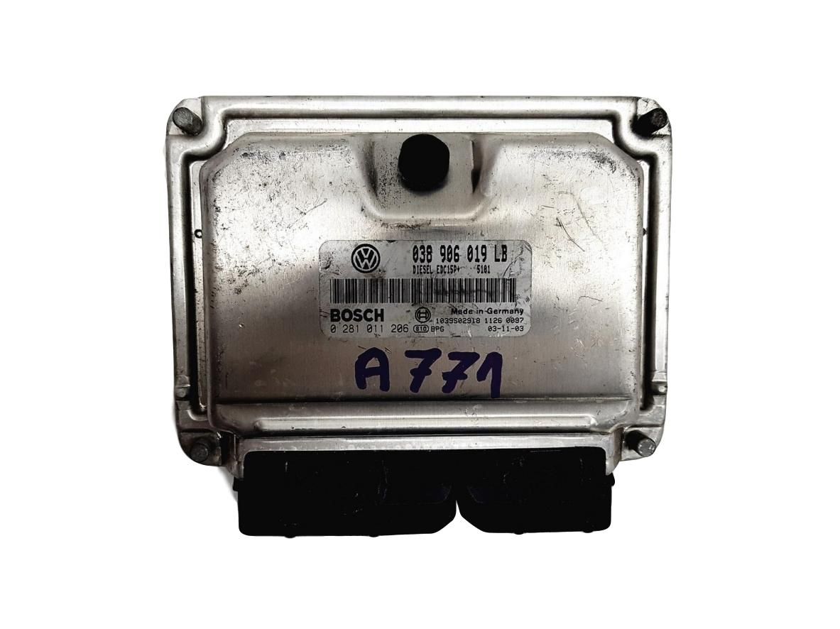 Blok Ovladačů 038906019LB 0281011206 Volkswagen Bosch 10686 main product photo