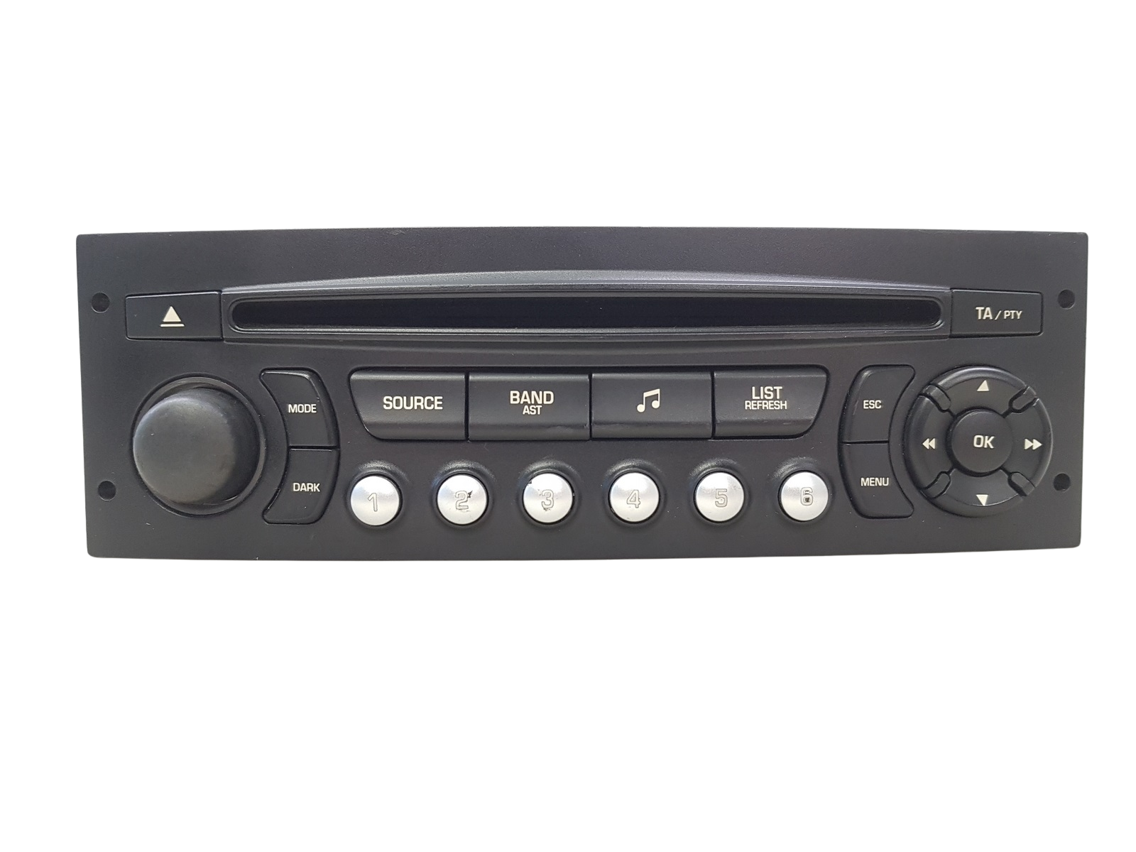 Rádio Cd Citroen Peugeot 96662669XT PSARCD441-70 Continental 1180 main product photo