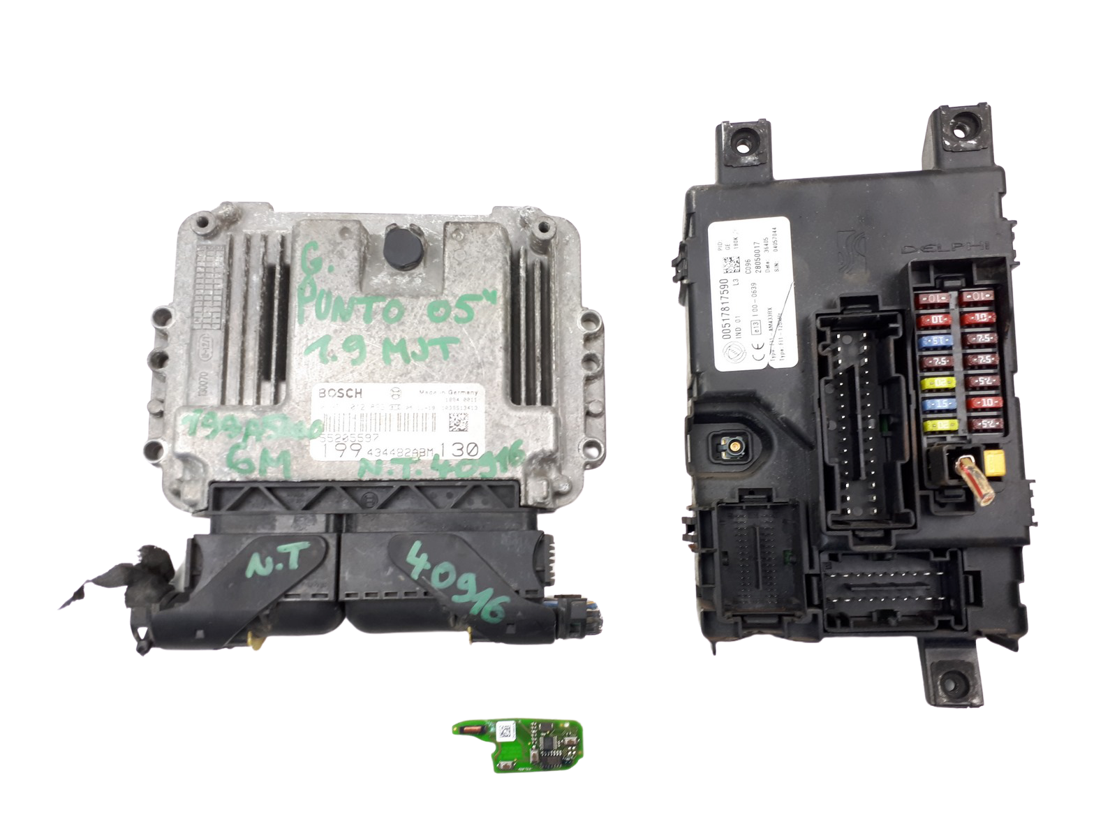 Starter Pack Fiat G Punto 55205597 00517817590 1.9 JTD main product photo