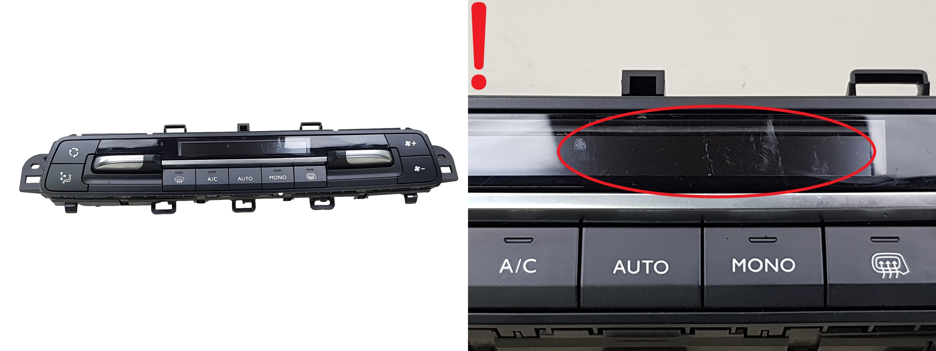 Panel Větrání A/C Citroen Peugeot Toyota 98081729ZD main product photo