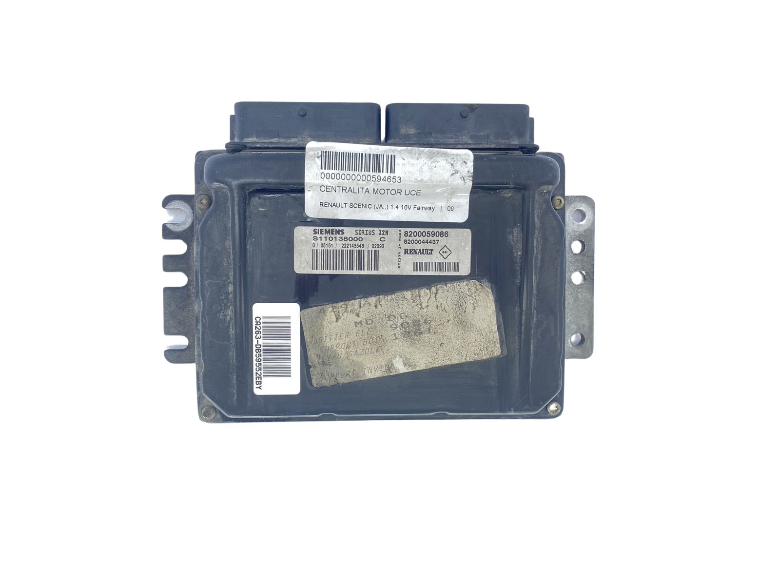 Blok Ovladačů S110138000C 8200059086 8200044437 Renault Siemens 59552 main product photo