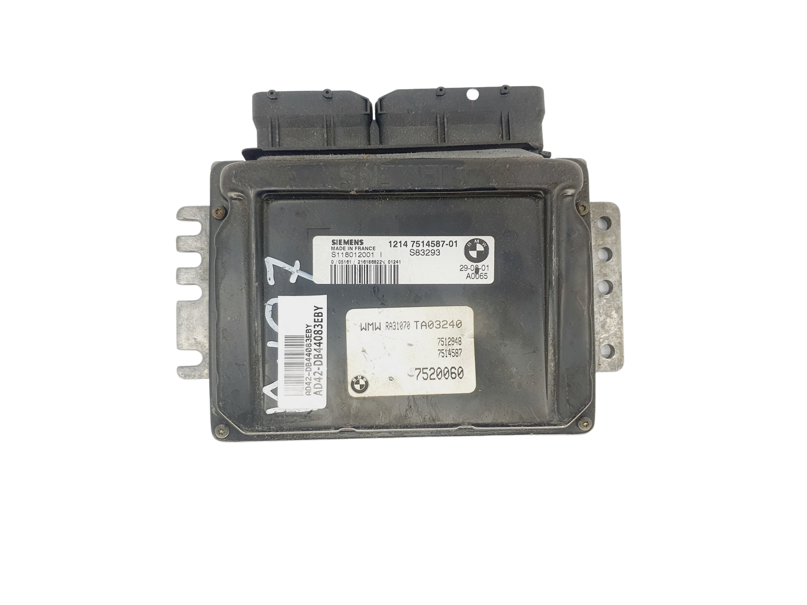 Blok Ovladačů Mini 1214 7514587-01 S118012001I Siemens 44083 main product photo