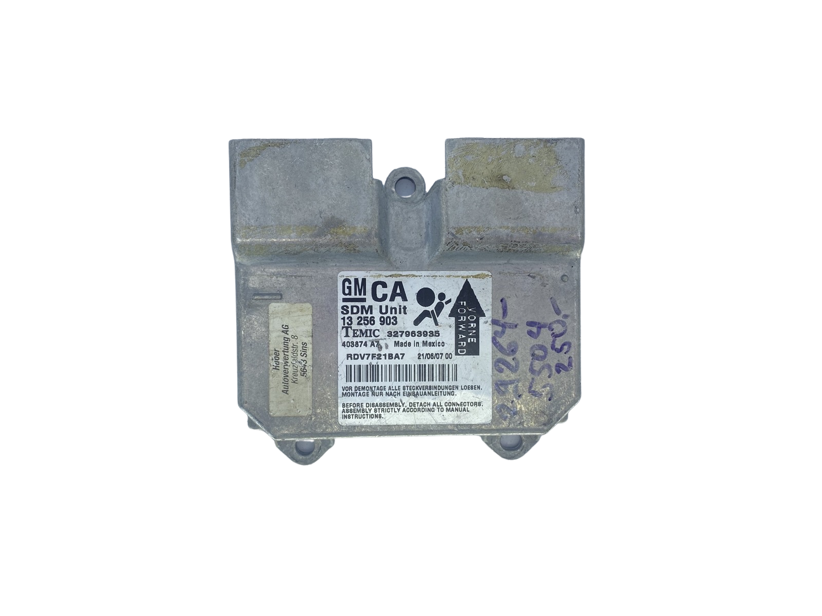 Blok Ovladačů 13256903 403874 A7 Opel Temic 58553 main product photo