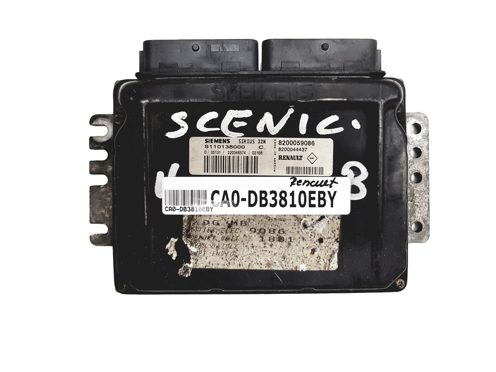 Blok Ovladačů S110138000C 8200059086 8200044437 Renault Siemens 3810 main product photo