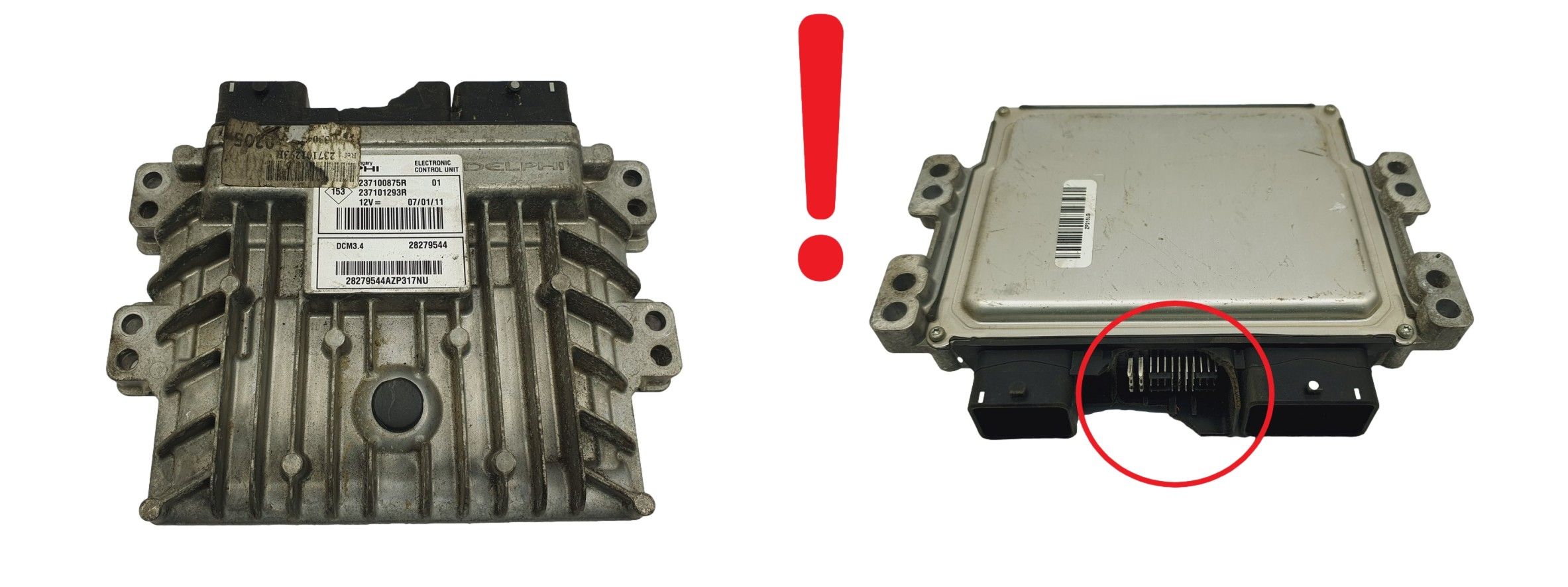 Blok Ovladačů 237100875R 237101293R 28279544 Renault Delphi 68400 main product photo