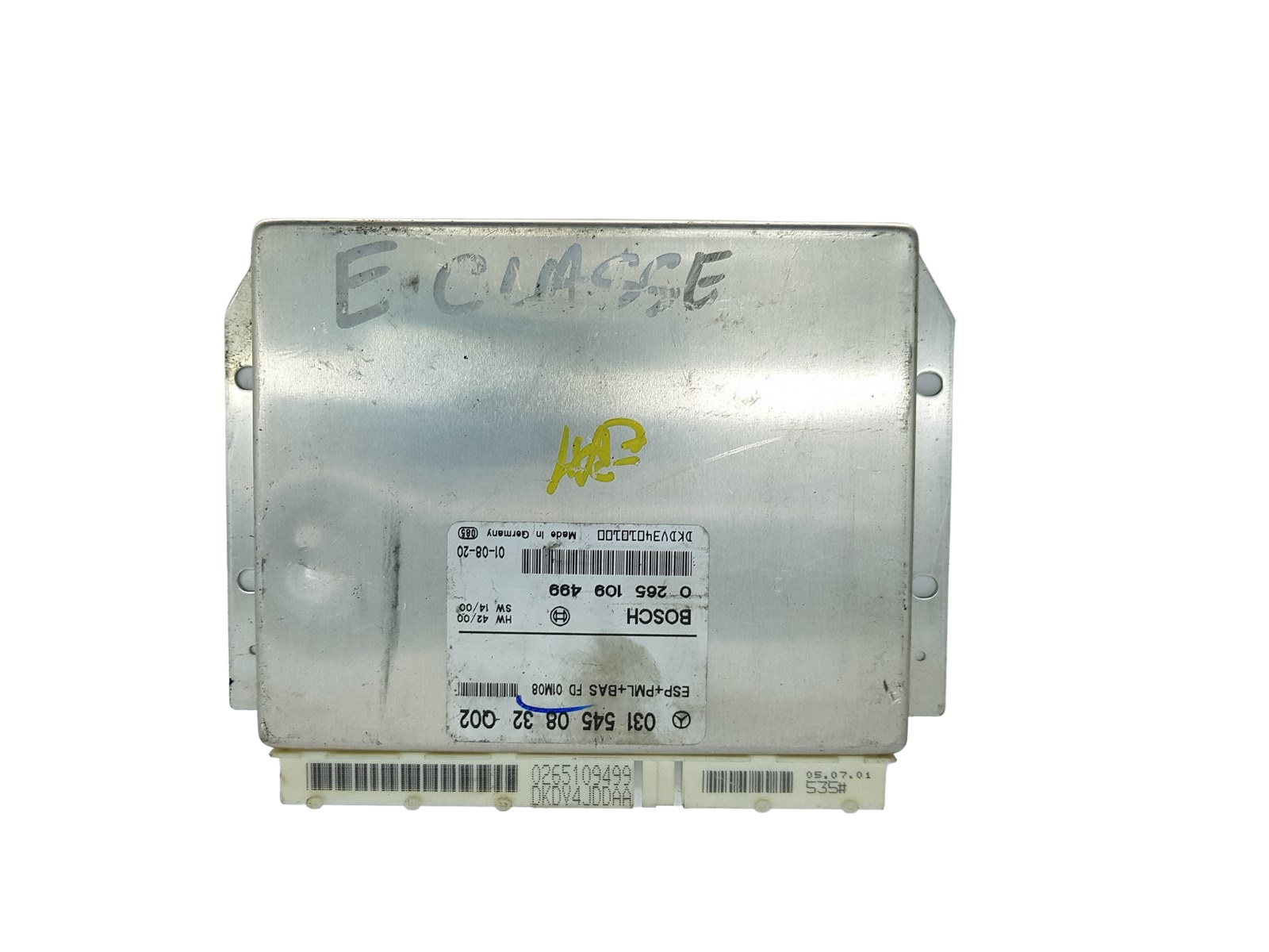 Blok Ovladačů 0315450832 Q02 0265109499 Mercedes Bosch 16325 main product photo