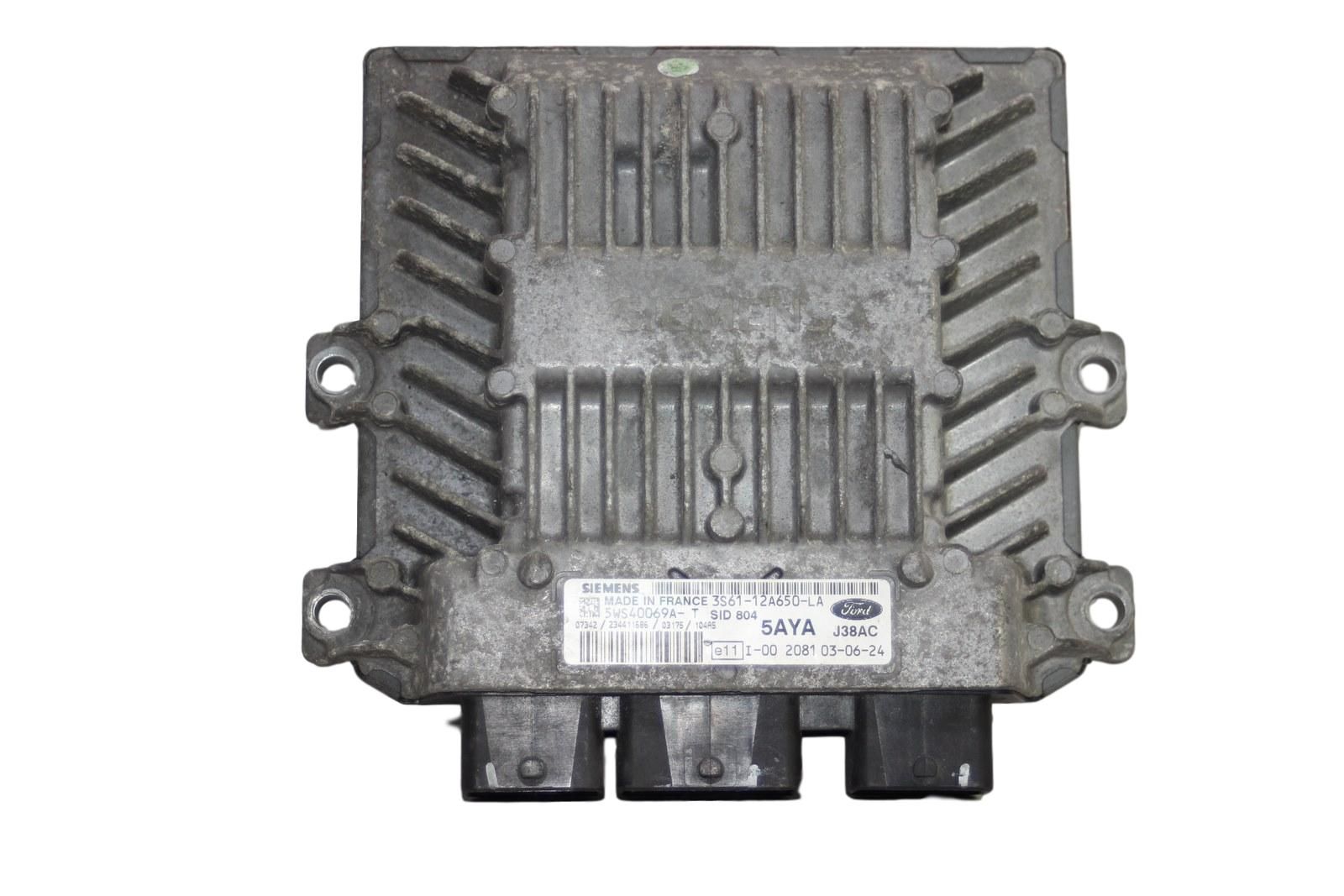 Řídicí Jednotka Motoru 3S61-12A650-LA 5WS40069A-T Ford 2324 main product photo