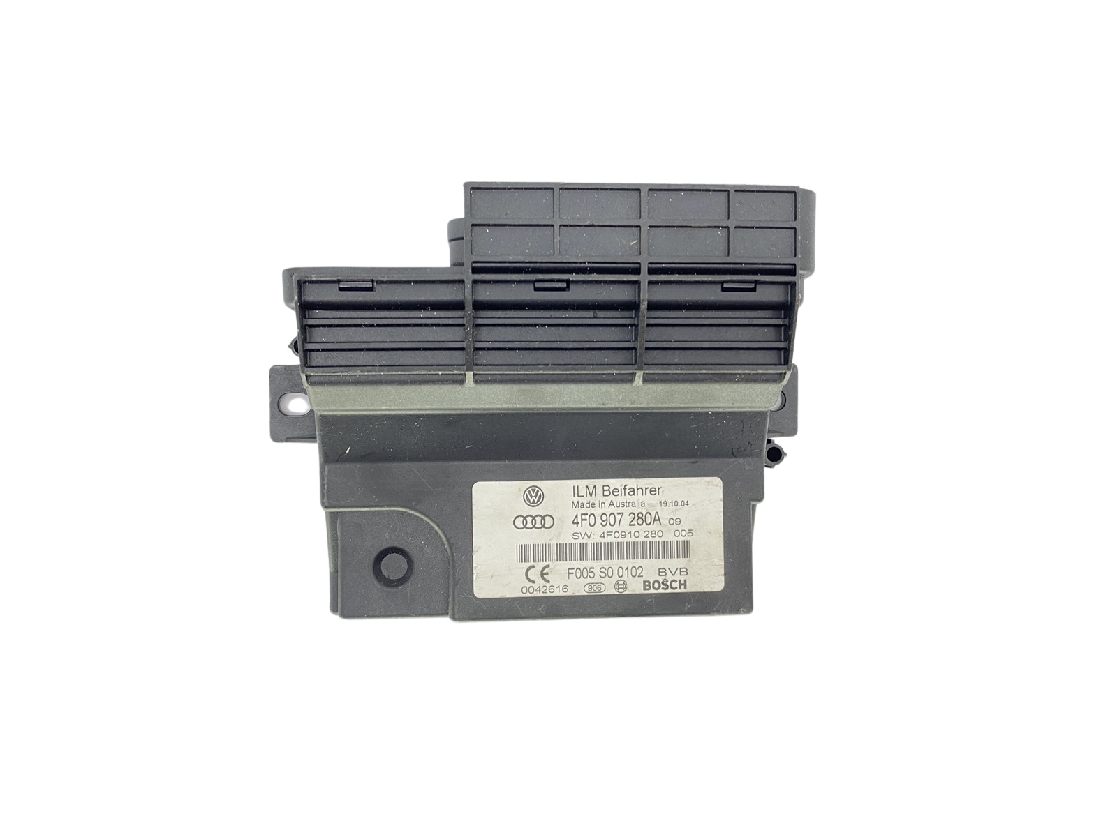 Blok Ovladačů Audi 4F0907280A F005S00102 4F0910280 Bosch 58285 main product photo
