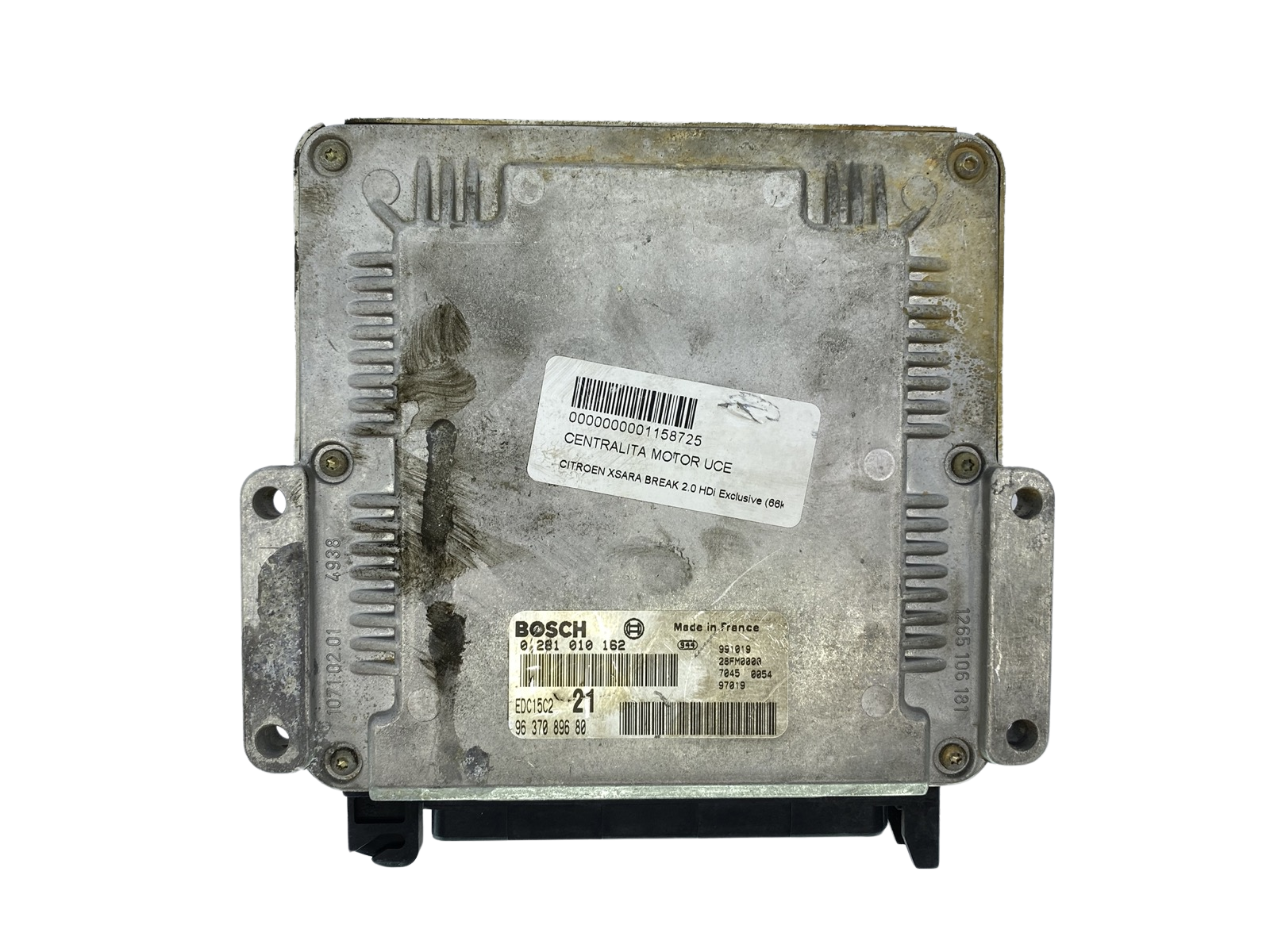 Blok Ovladačů 0281010162 9637089680 28FM0000 PSA Bosch 63908 main product photo