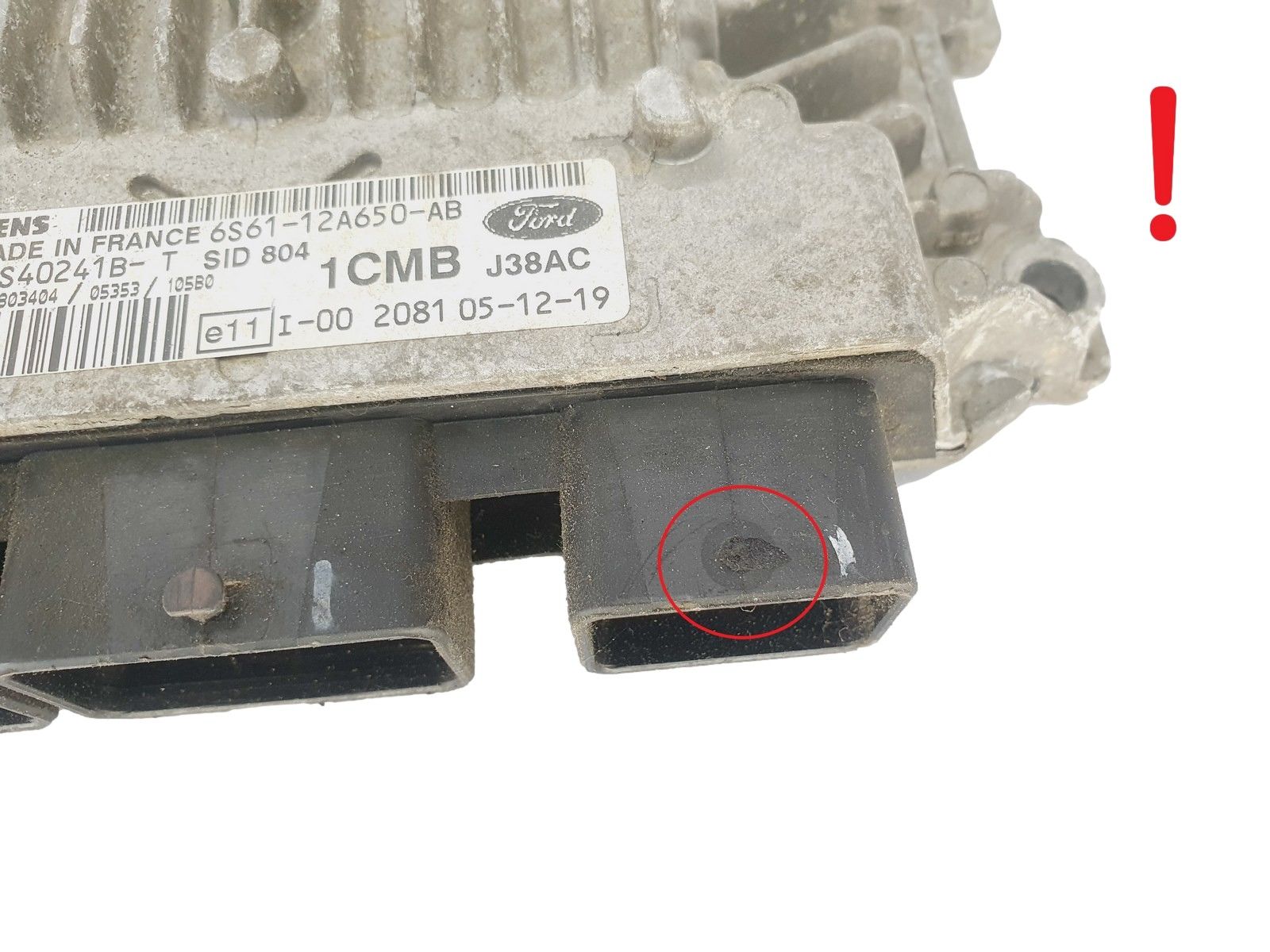 Blok Ovladačů 6S61-12A650-AB 5WS40241B-T Ford Siemens 46863 main product photo