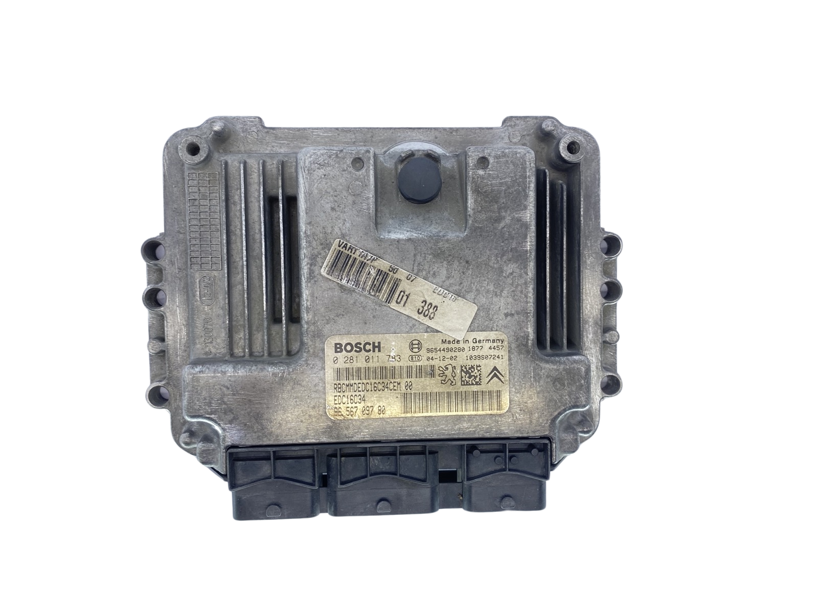 Blok Ovladačů 0281011783 9656709780 9654490280 PSA Bosch 63462 main product photo