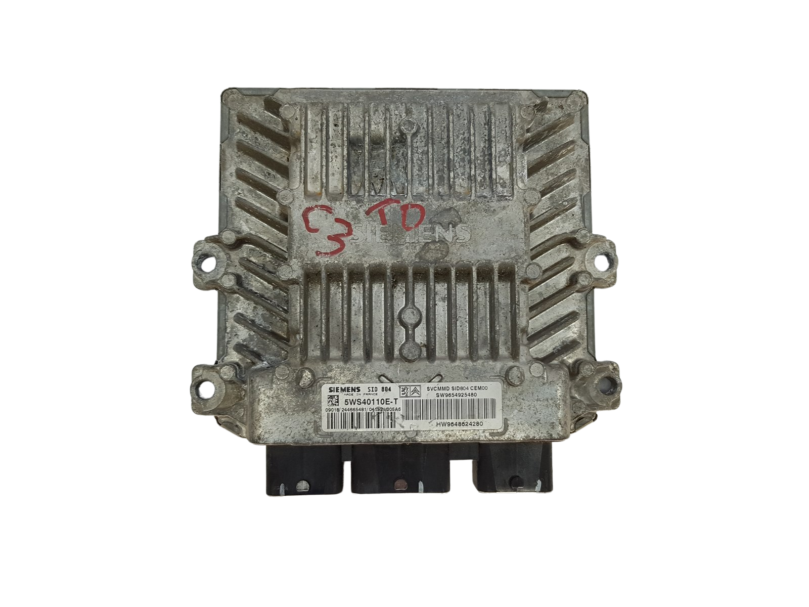 Blok Ovladačů 5WS40110E-T 9654925480 9648624280 PSA Siemens 16189 main product photo