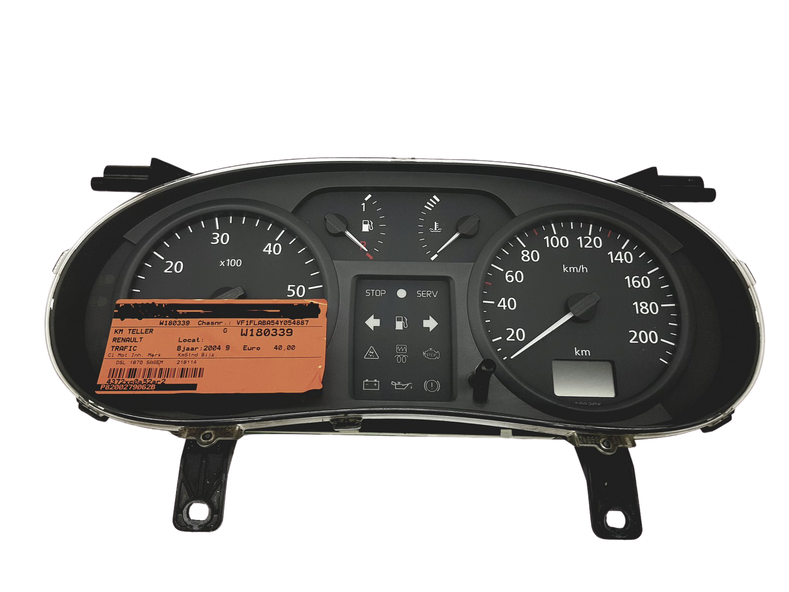 Tachometr Renault Trafic Opel Vivaro 8200279062 B main product photo