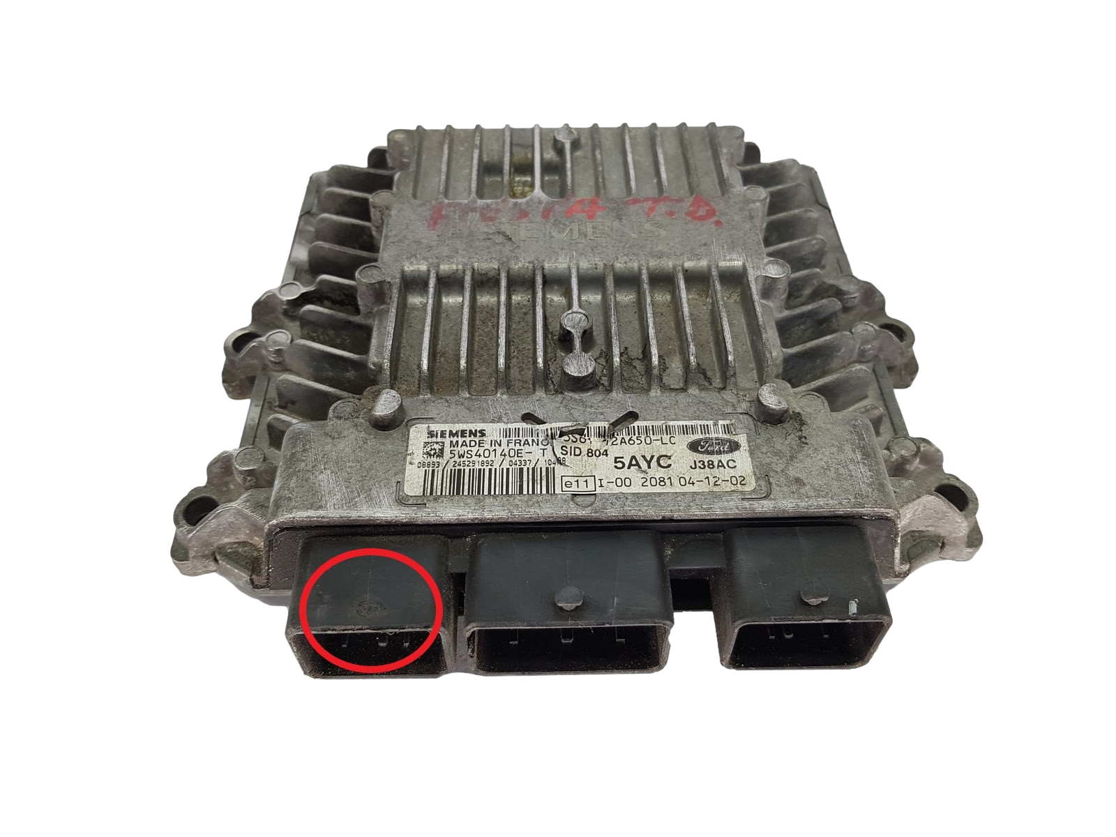 Blok Ovladačů 3S61-12A650-LC 5WS40140E-T 5AYC Ford Siemens 18682 main product photo