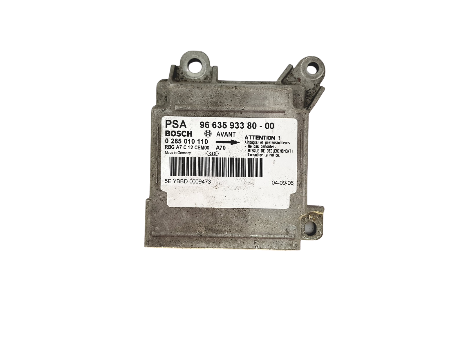 Blok Ovladačů 9663593380 0285010110 PSA Bosch main product photo