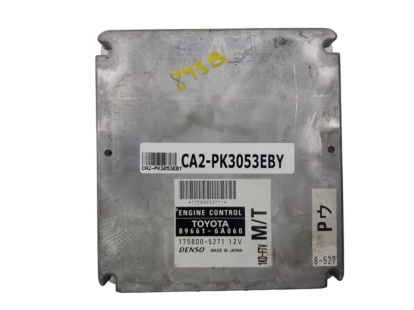 Řídicí Jednotka Motoru 89661-6A060 175800-5271 Toyota Denso main product photo