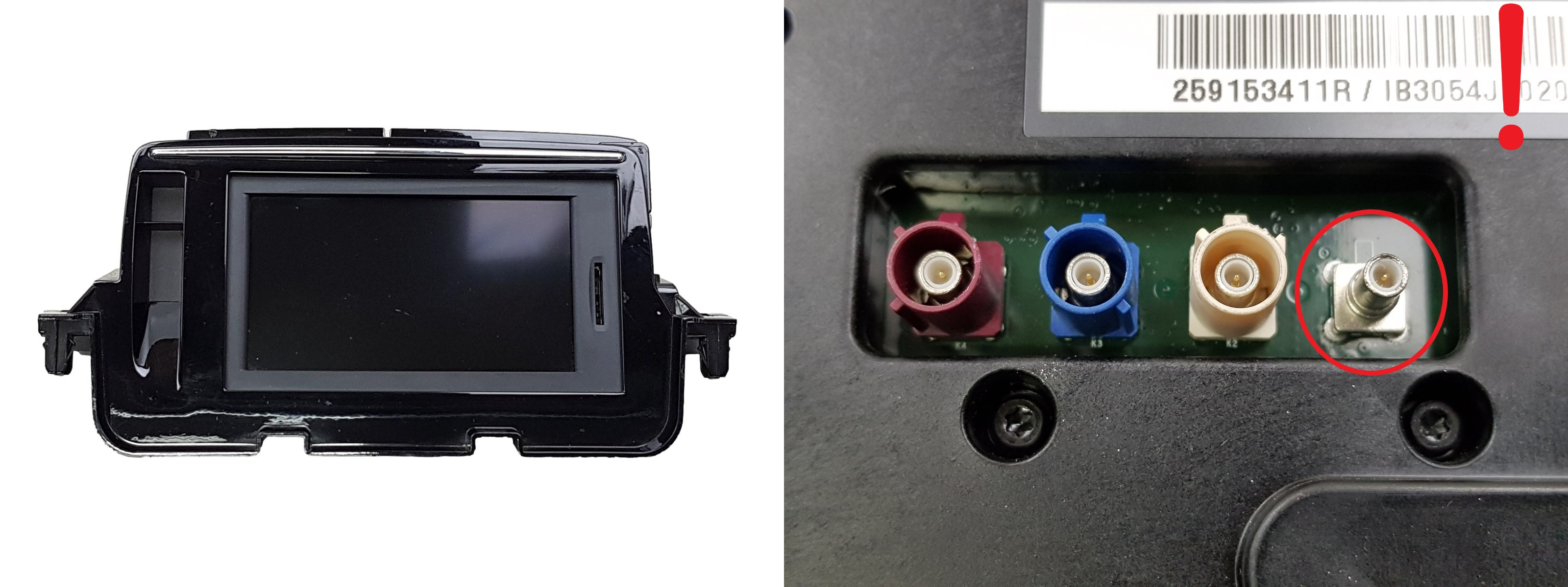 Navigace Renault Megane 3 259153411R 280380578R TomTom 5 main product photo