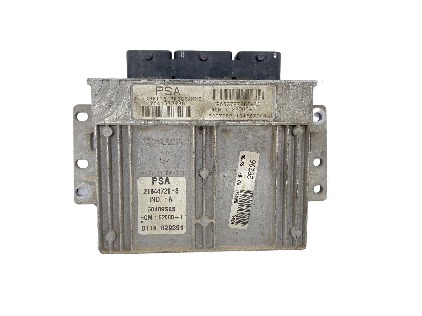 Blok Ovladačů PSA 9641338980 9632727280-02 Sagem 59722 main product photo