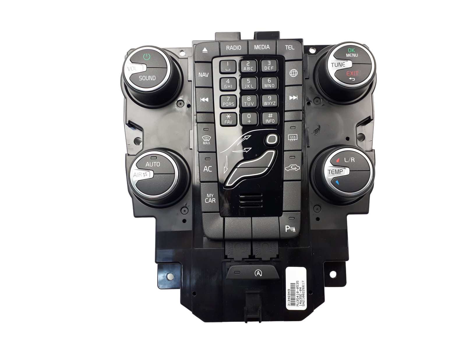 Panel Klimatizace Volvo V40 V70 31346949 main product photo