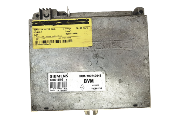 Blok Ovladačů S111718102B 7700749946 7700868735 Renault Siemens 19604 main product photo