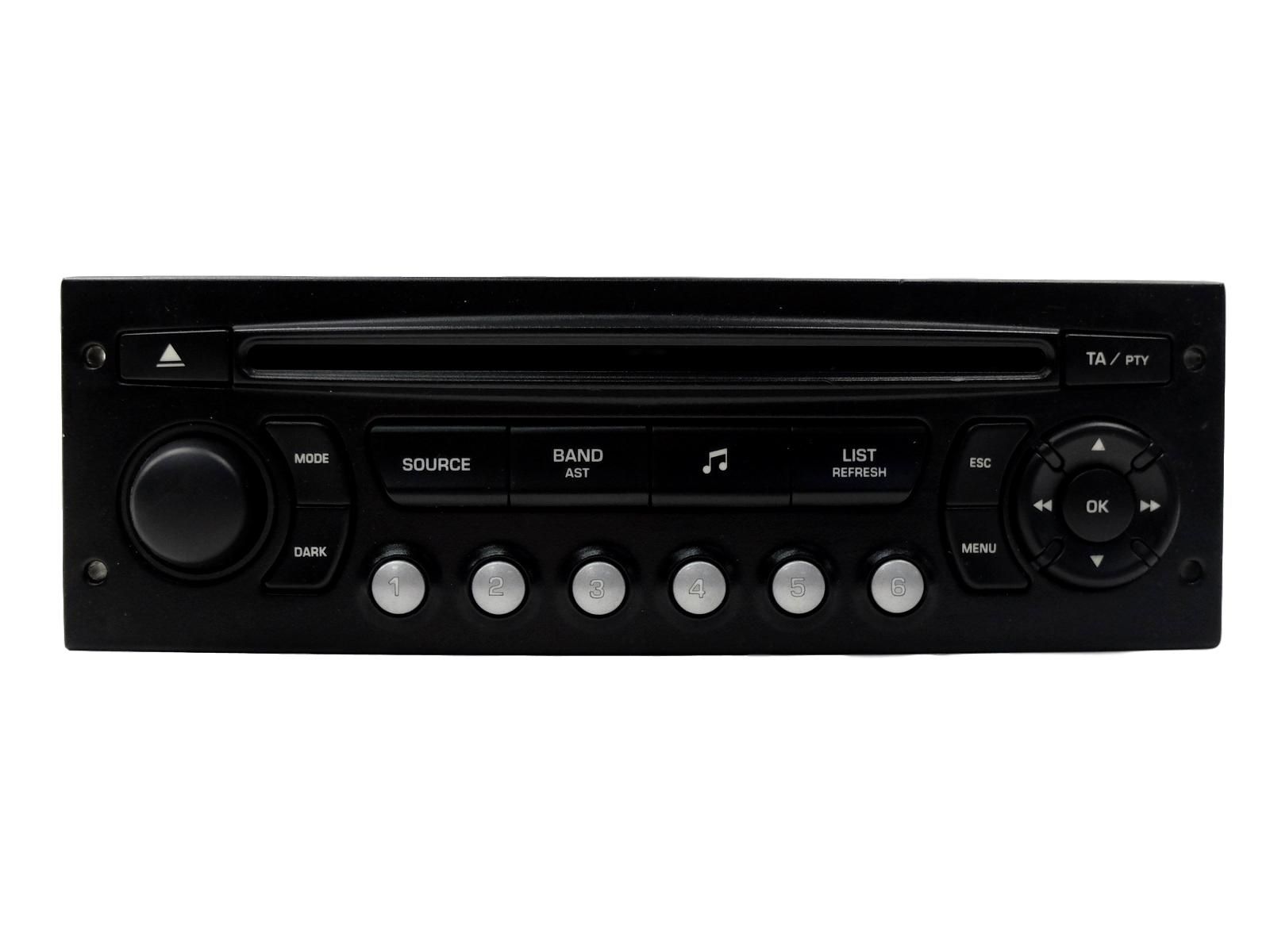 Rádio Cd Citroen C4 9664769677 7645137393 Blaupunkt main product photo