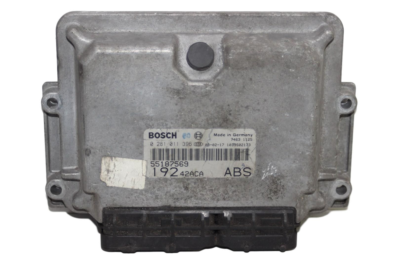 Řídicí Jednotka Motoru 55187569 0281011396 Fiat main product photo