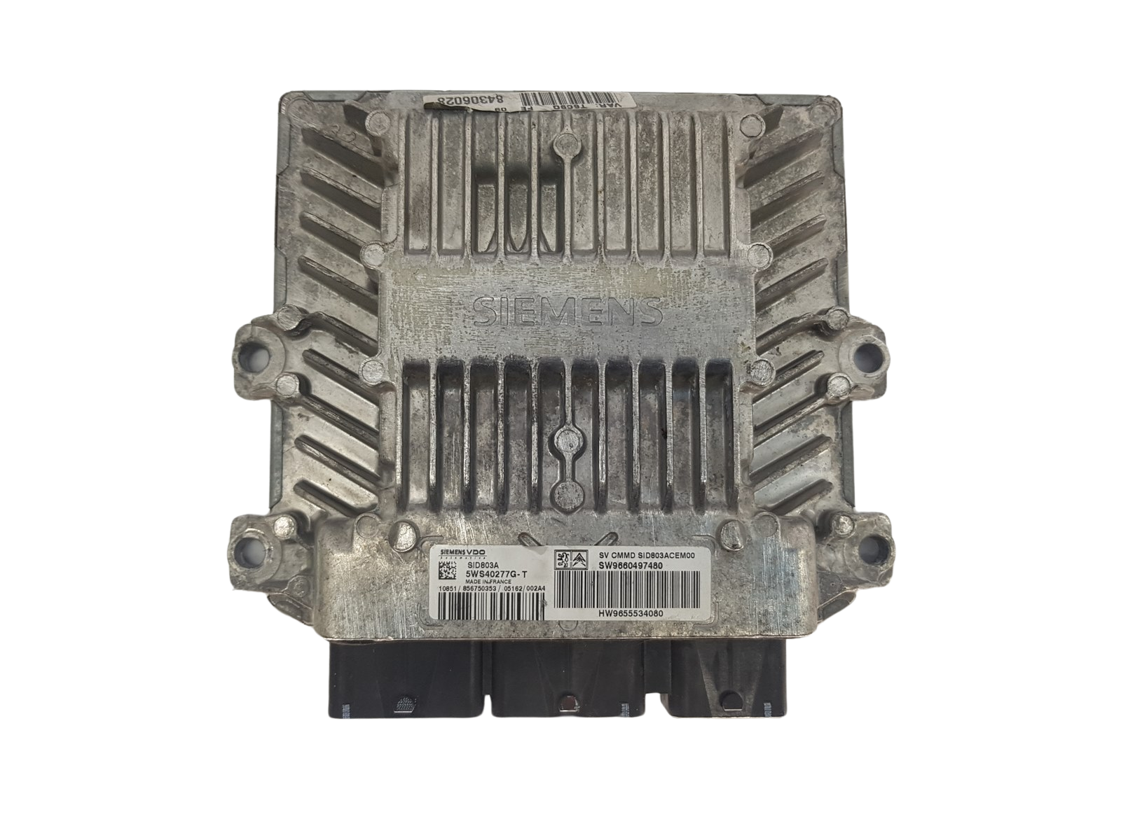 Blok Ovladačů 9660497480 9655534080 5WS40277G-T PSA Siemens 3313 main product photo