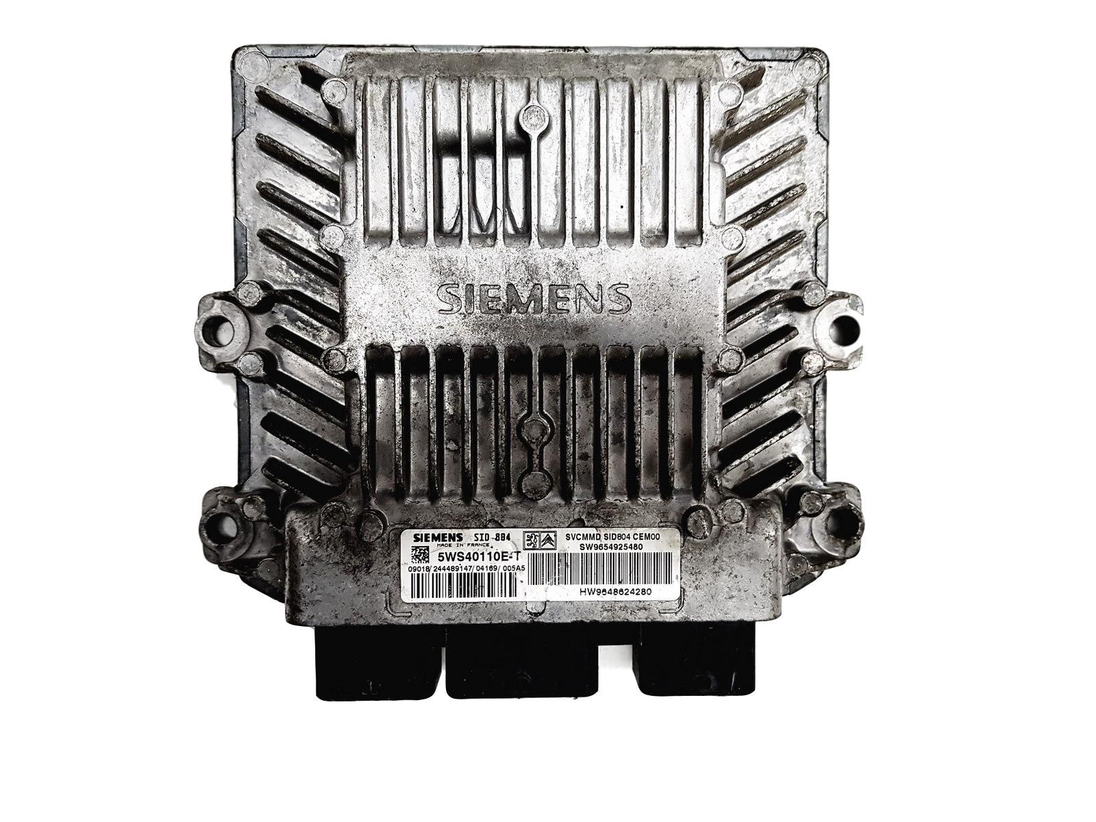 Blok Ovladačů 5WS40110E-T 9654925480 9648624280 PSA Siemens 12084 main product photo