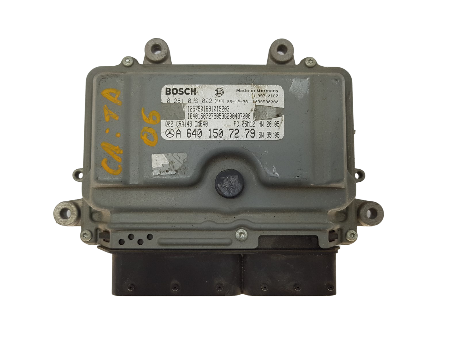 Blok Ovladačů A6401507279 0281013022 Mercedes Bosch 13737 main product photo