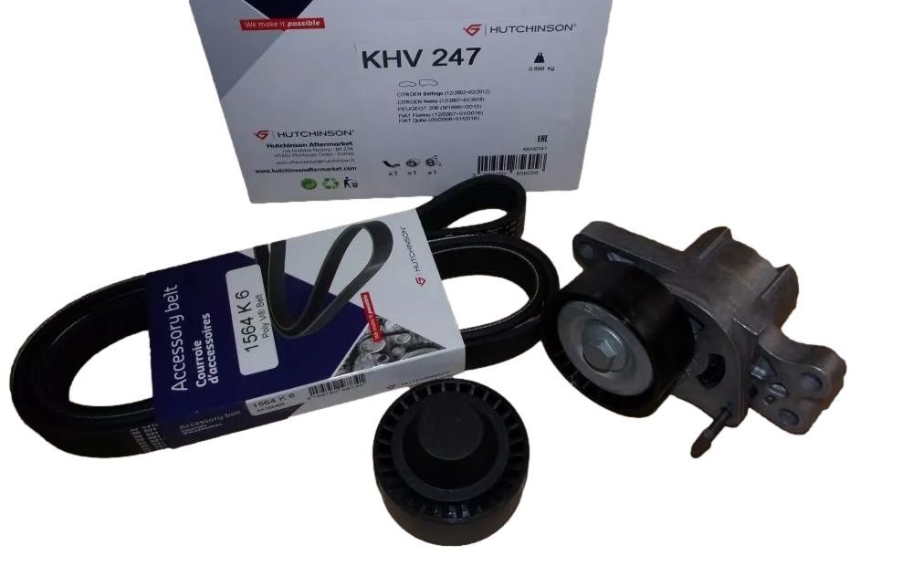 Řemen Napínáku Pohonu Pro Citroen Peugeot KHV247 1611282080 Hutchinson main product photo