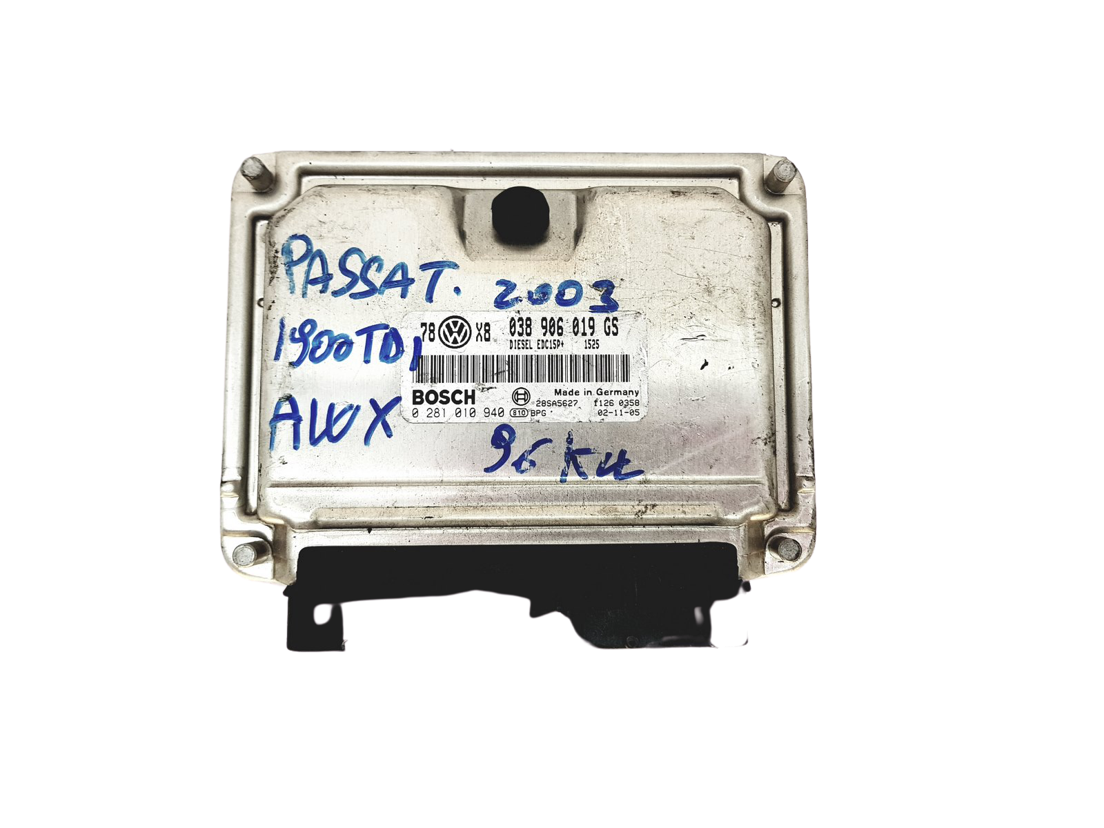 Blok Ovladačů 038906019GS 0281010940 VW Audi Bosch 29511 main product photo