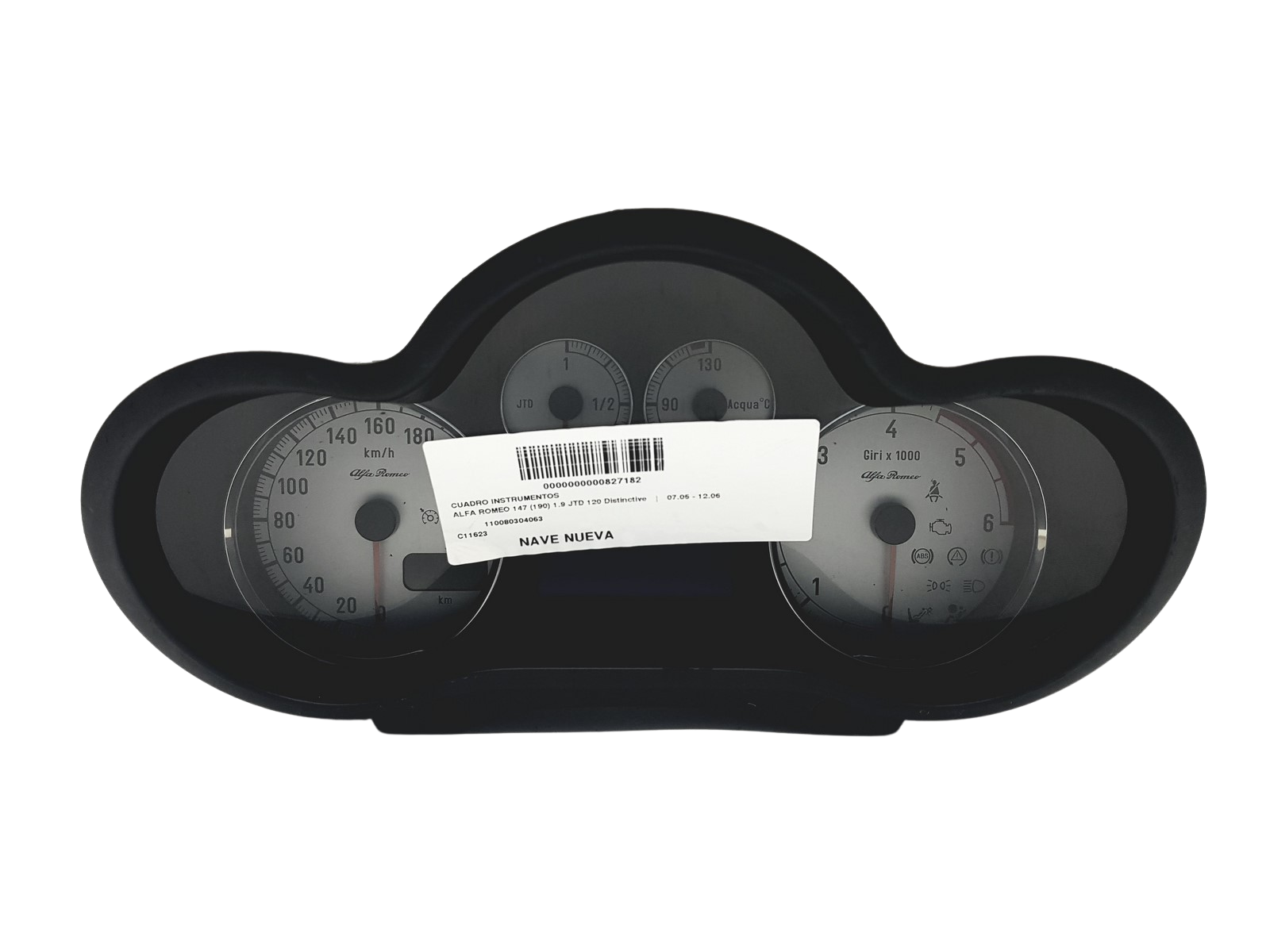 Tachometr Alfa Romeo 147 156063199 110080304063 54446 main product photo