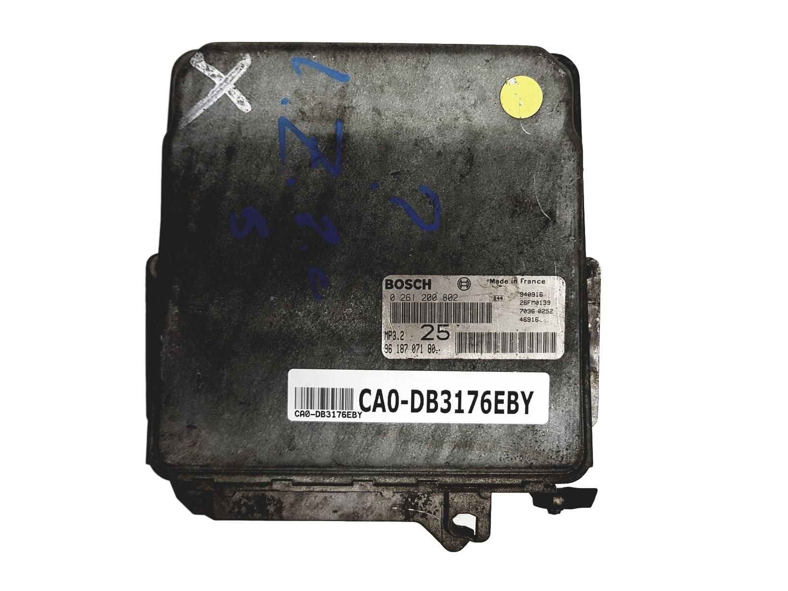 Blok Ovladačů 0261200802 9618707180 26FM0139 MP3.2 PSA Bosch 3176 main product photo