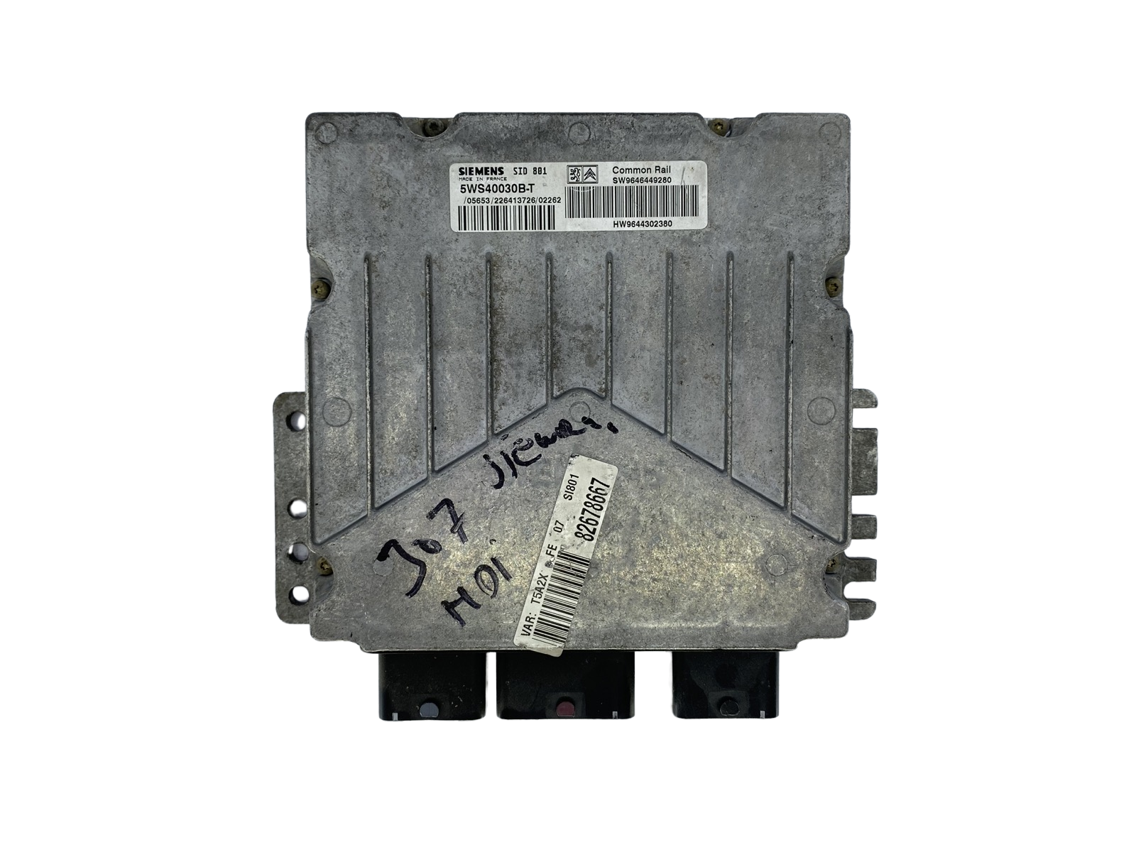 Blok Ovladačů 5WS40030B-T 9646449280 9644302380 SID801 PSA Siemens 52364 main product photo