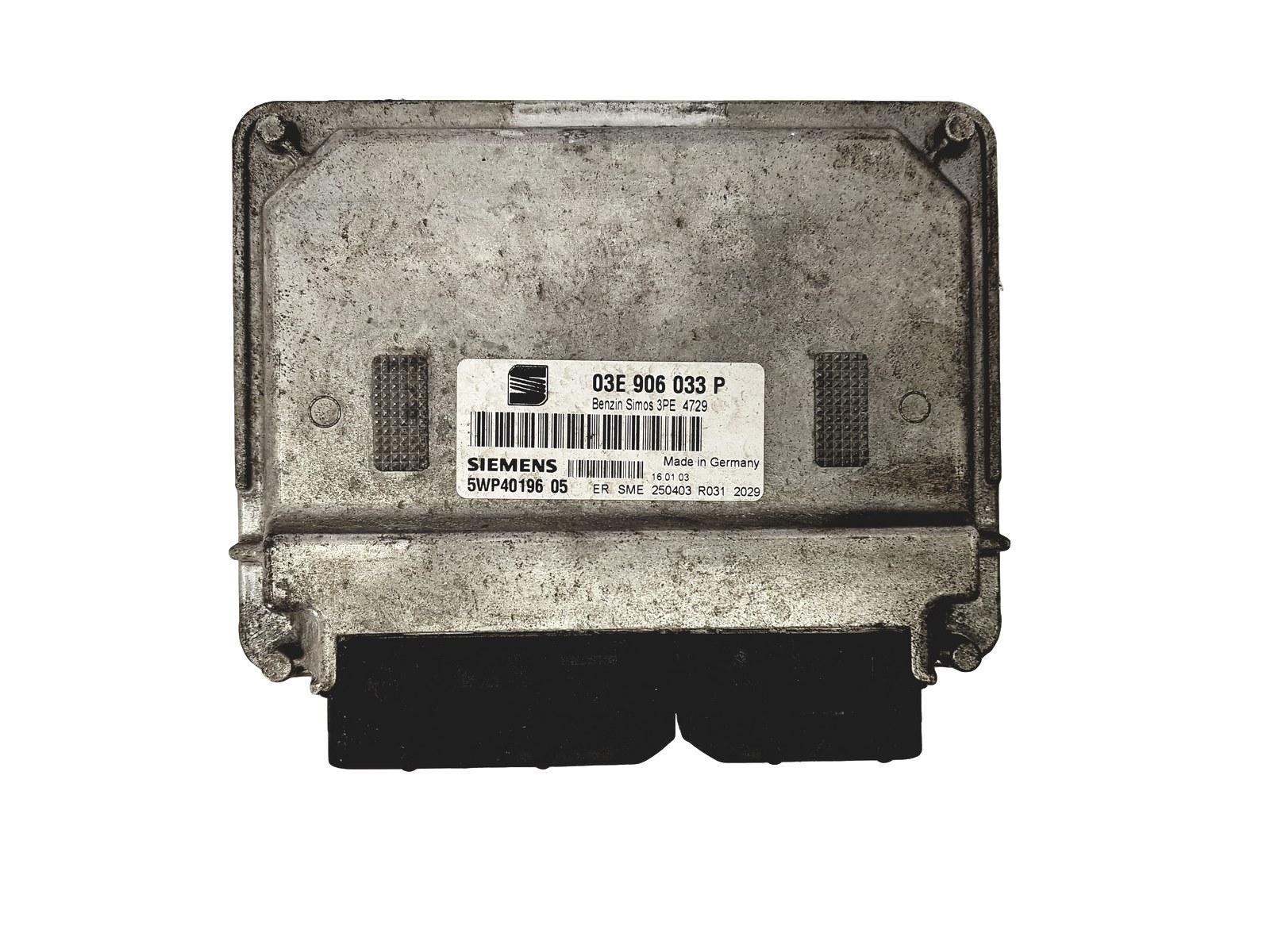 Blok Ovladačů 03E906033P 5WP40196 05 Seat Siemens main product photo