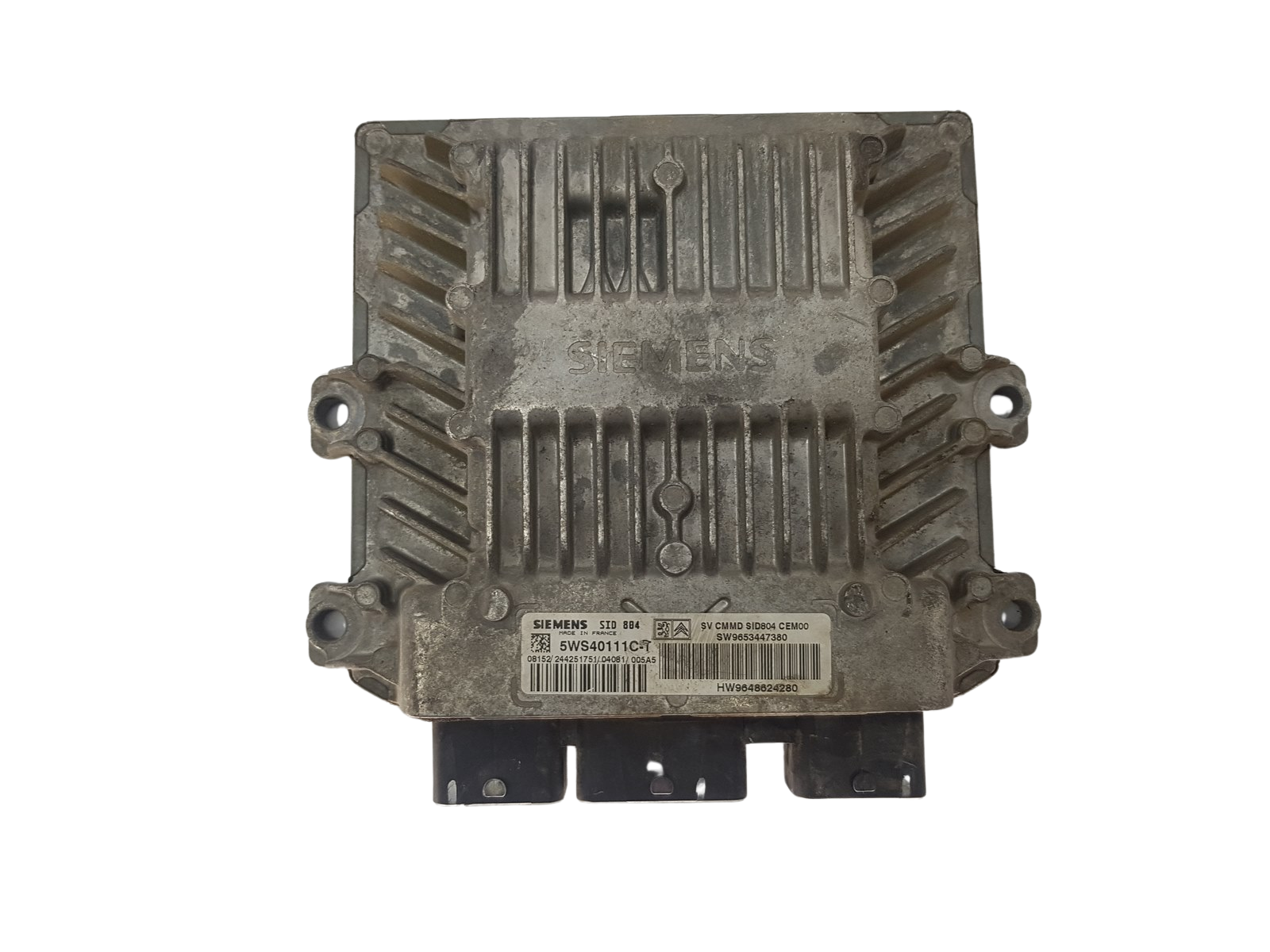 Blok Ovladačů 9653447380 9648624280 5WS40111C-T SID804 PSA Siemens 3267 main product photo