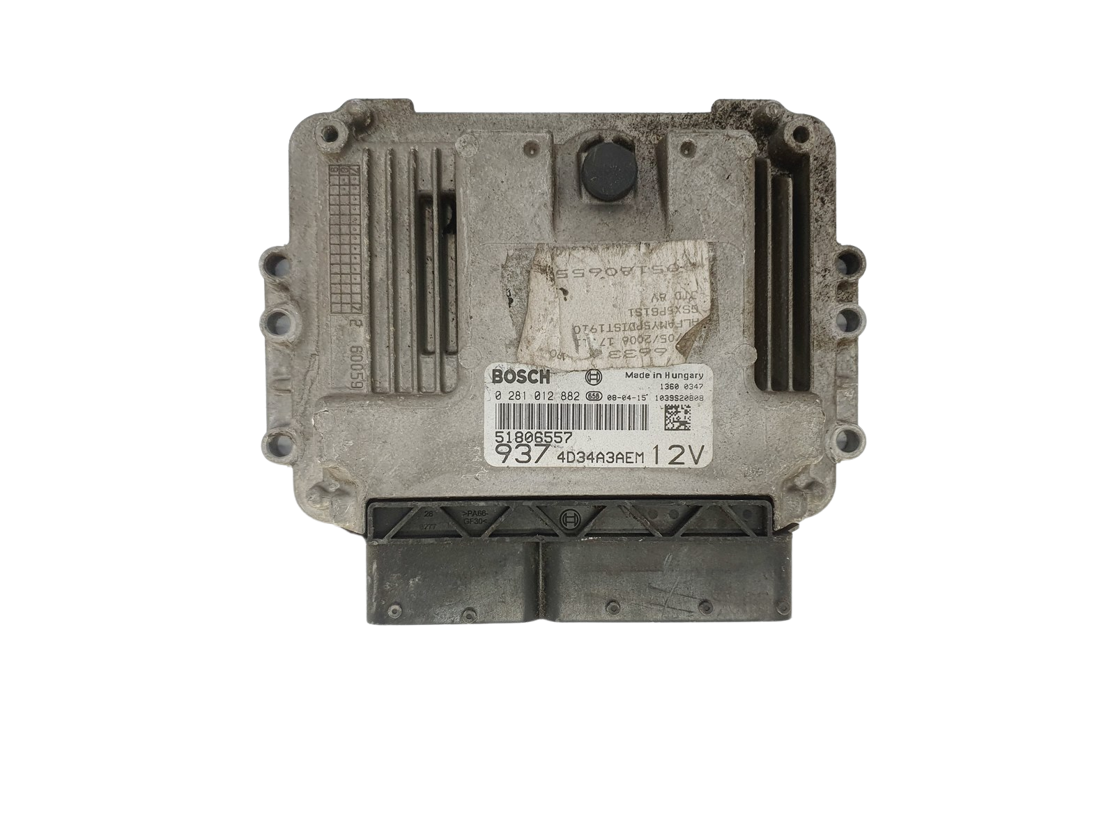 Blok Ovladačů 51806557 0281012882 4D34A3AEM Alfa Romeo Bosch 47063 main product photo
