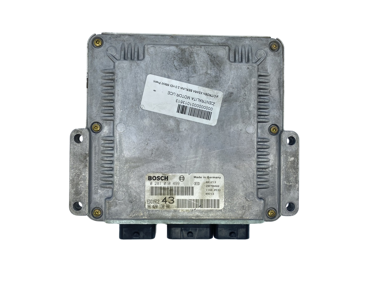 Blok Ovladačů 0281010499 9642013080 28FM0000 PSA Bosch 63224 main product photo