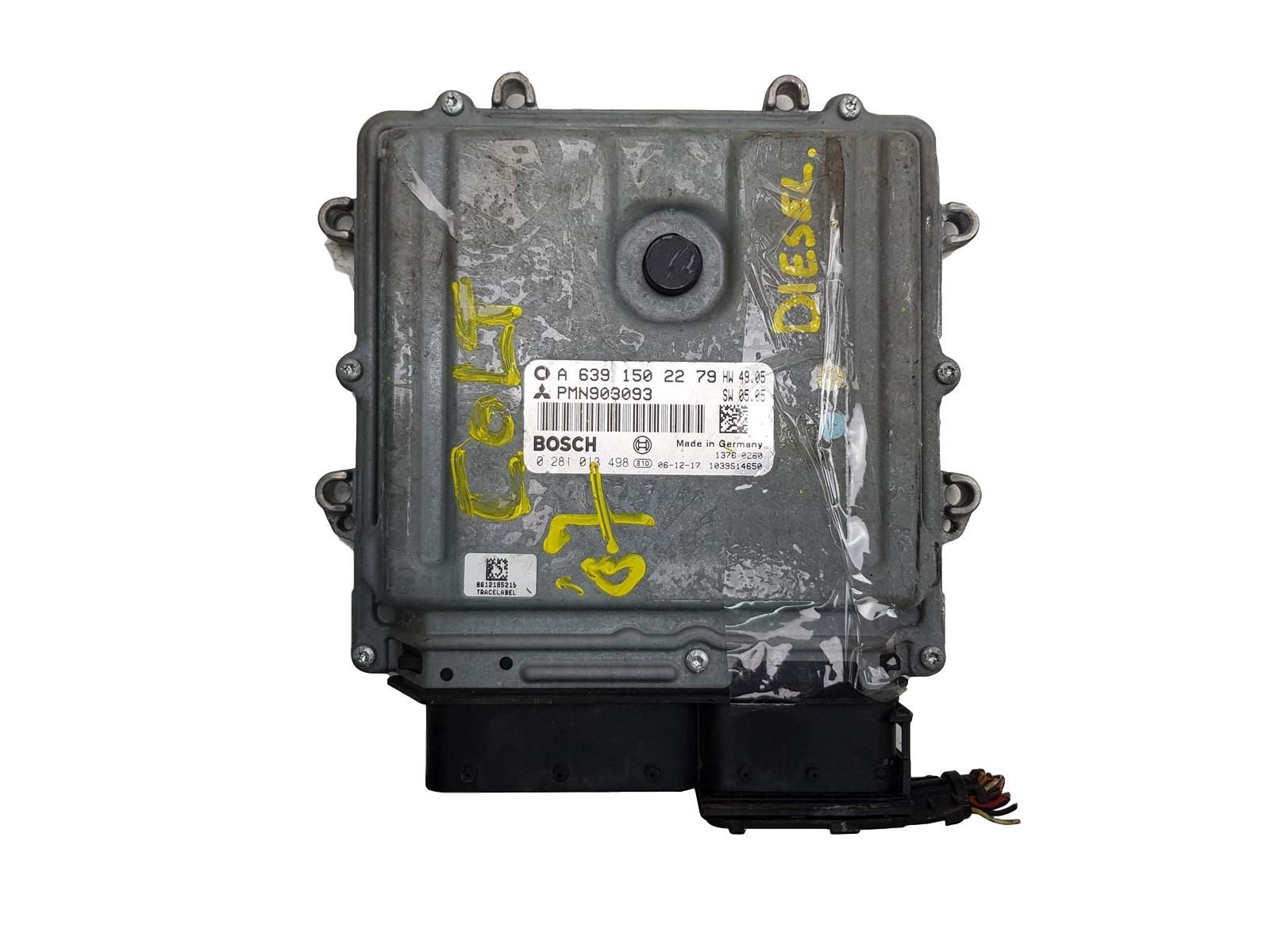 Řídicí Jednotka Motoru A6391502279 PMN903093 0281013498 Bosch main product photo