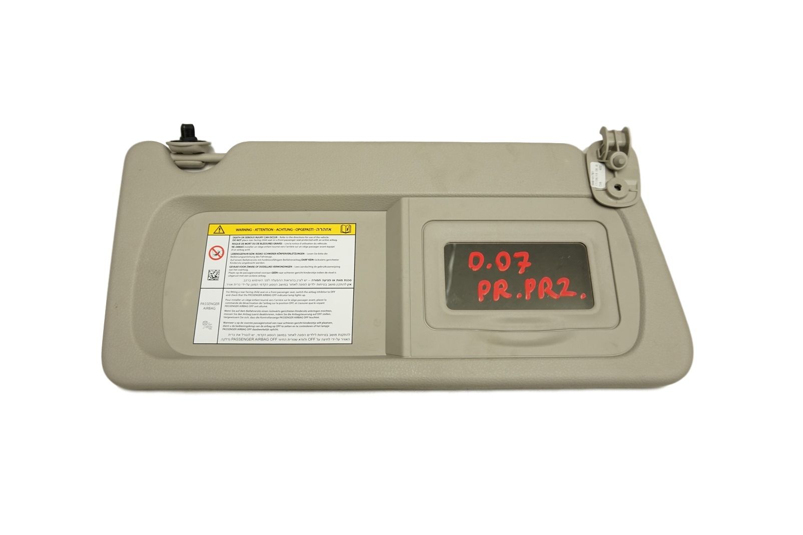 Daszek Osłona Przeciwsłoneczna Prawa Dacia Lodgy  main product photo