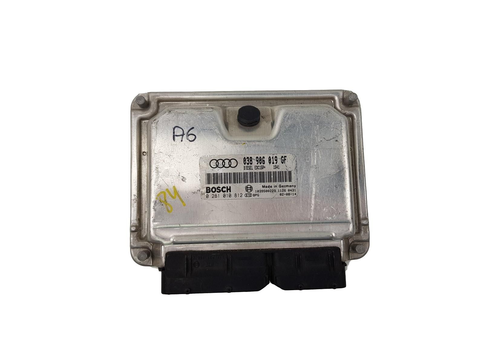 Řídicí Jednotka Motoru 038906019GF 0281010812 Audi main product photo