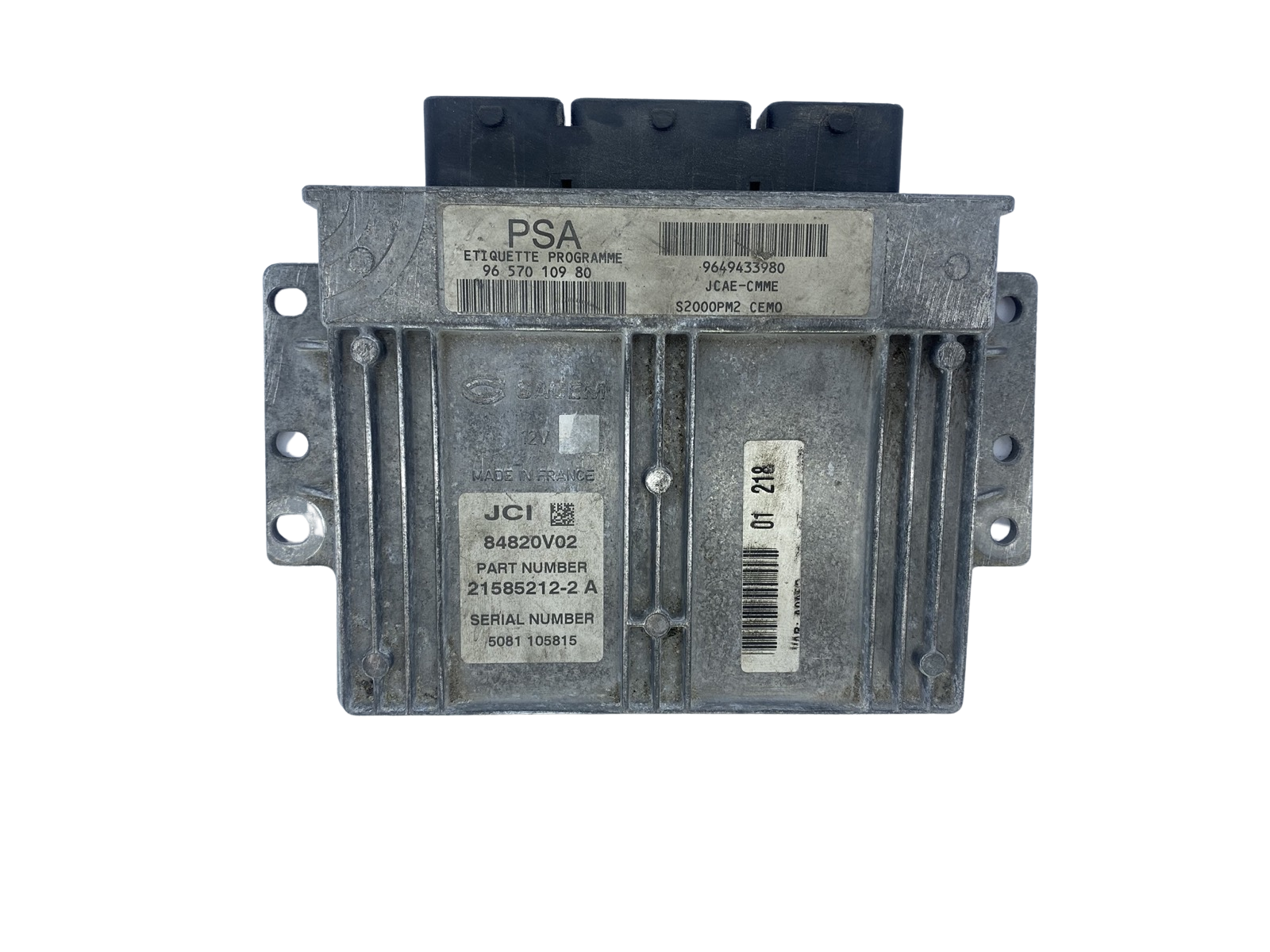 Blok Ovladačů 9657010980 9649433980 21585212-2A PSA Sagem main product photo
