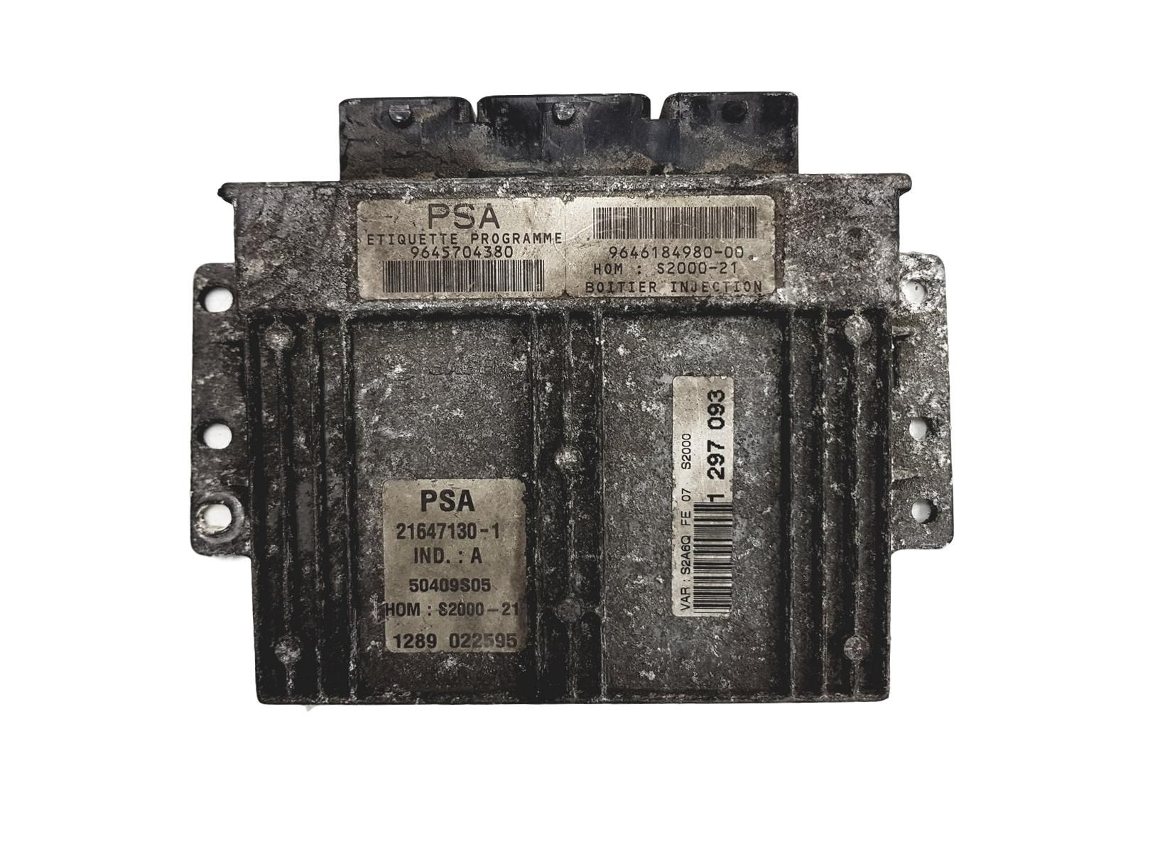 Blok Ovladačů 9645704380 9646184980-00 21647130-1 PSA Sagem main product photo