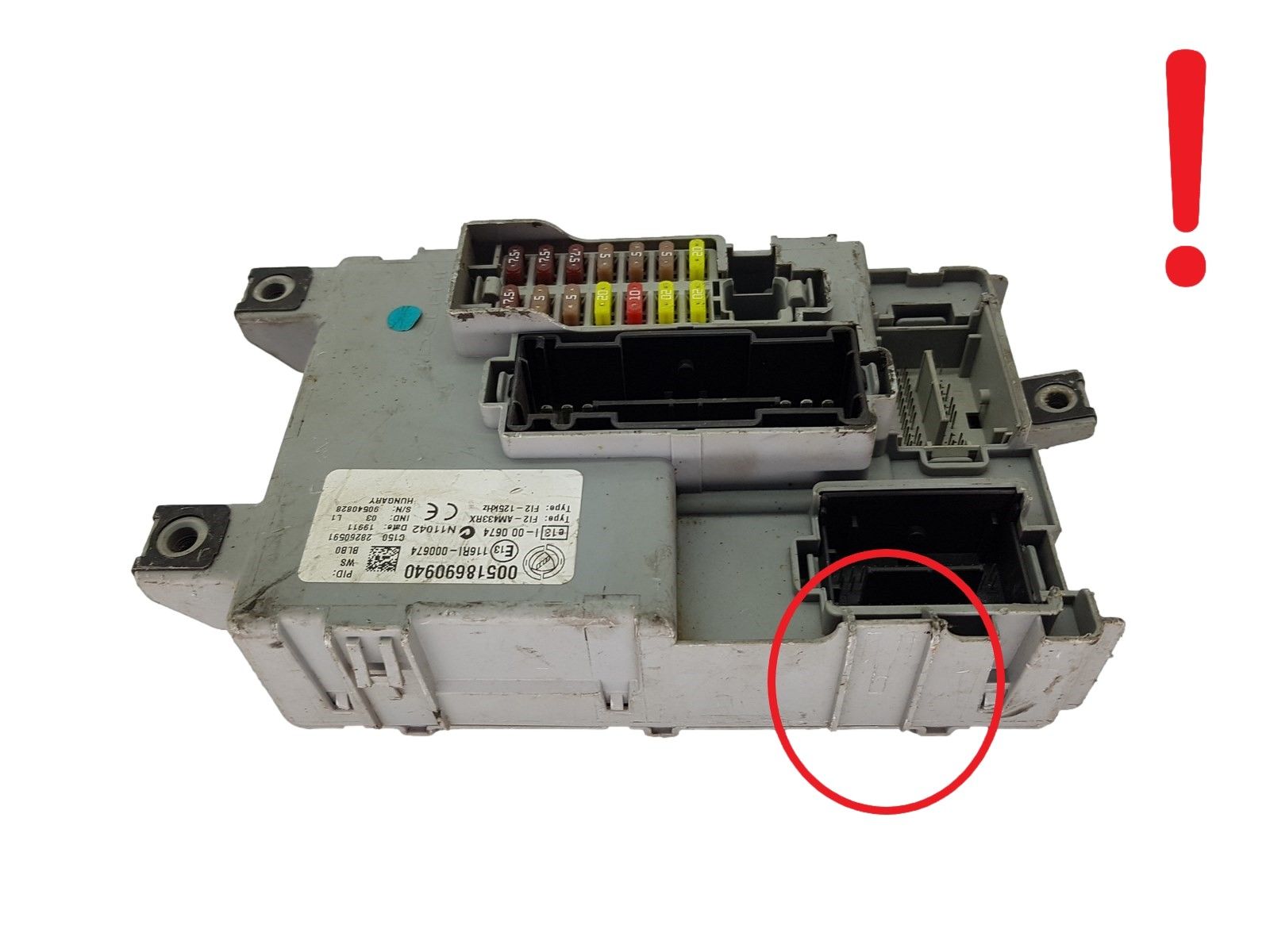 Blok Ovladačů 00518690940 28260591 Fiat Delphi 20474 main product photo